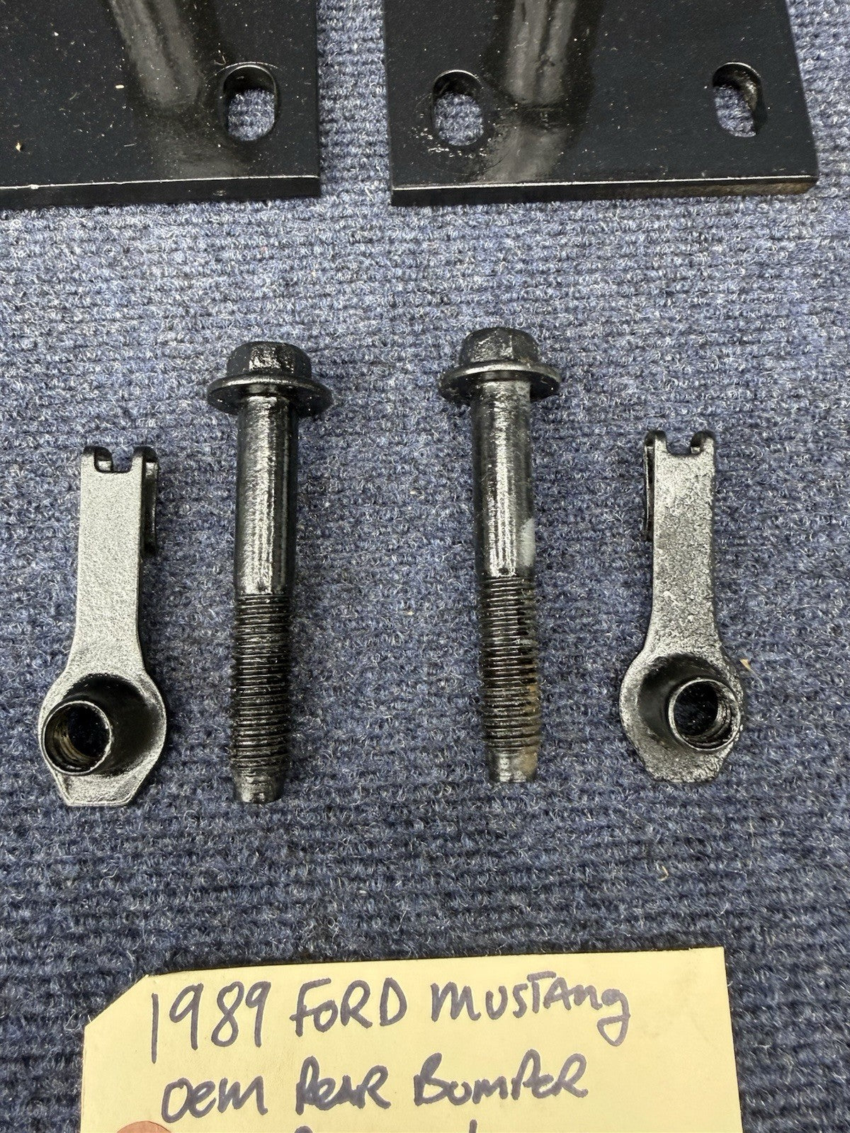 1987 - 1993 Ford Mustang Rear Bumper Crash Impact Absorbers 87-93 OEM Factory
