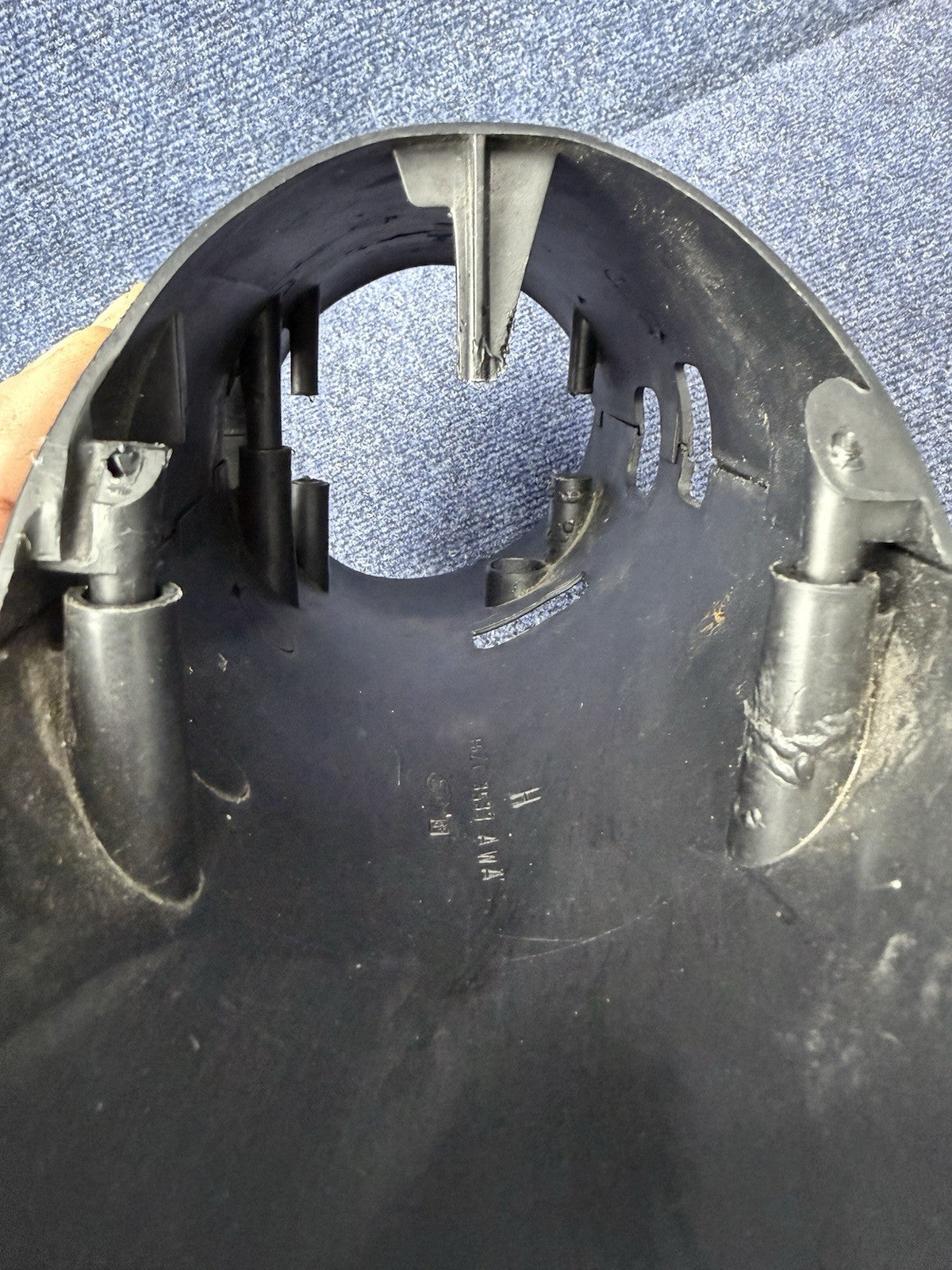 79-86 Mustang Tilt Steering Column Trim 2 Piece Upper Lower Cover 5.0 OEM Black