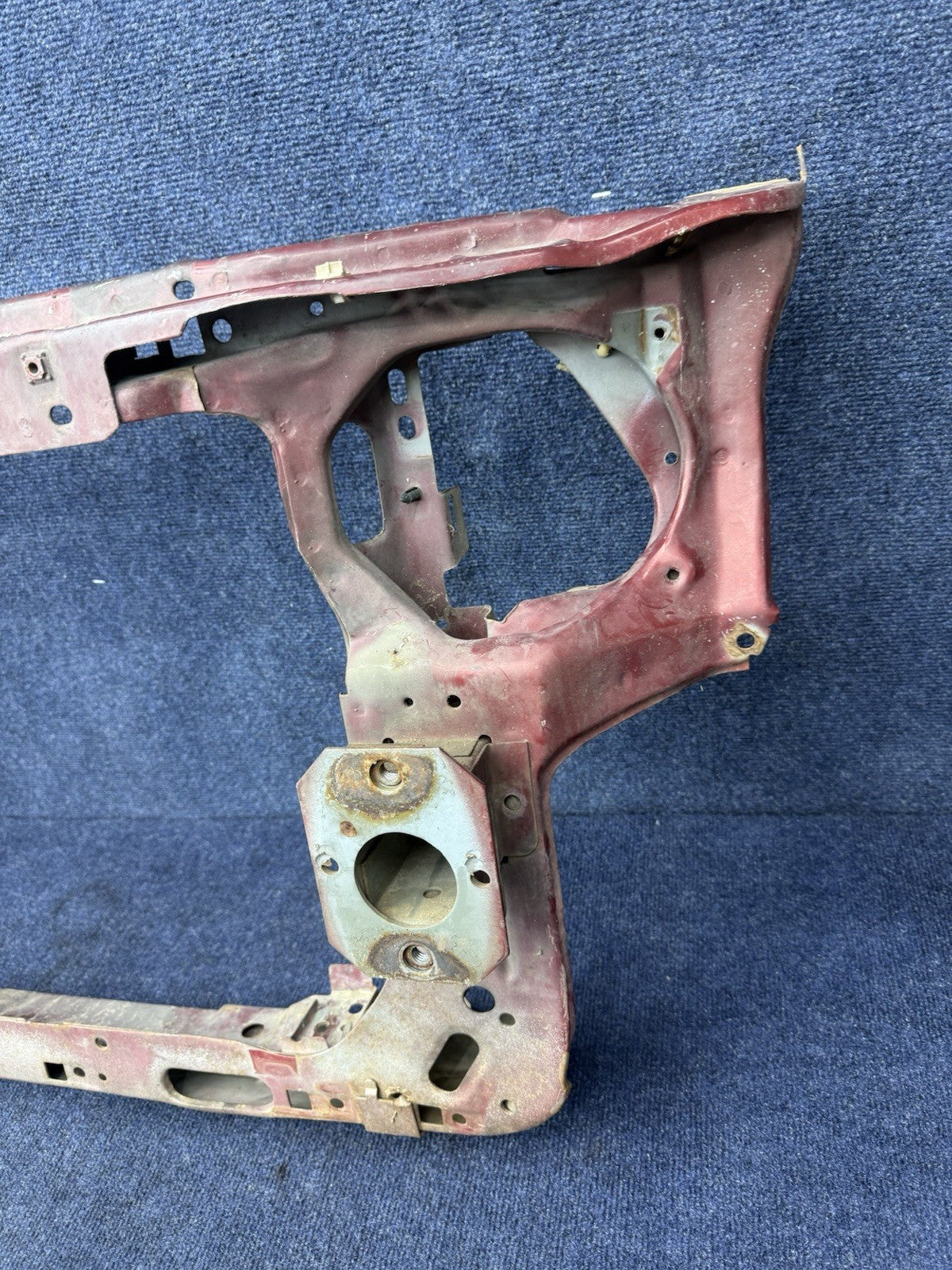 1990 - 1993 MUSTANG CORE SUPPORT & BUMPER SUPPORT METAL REPAIR OEM Section 90-93