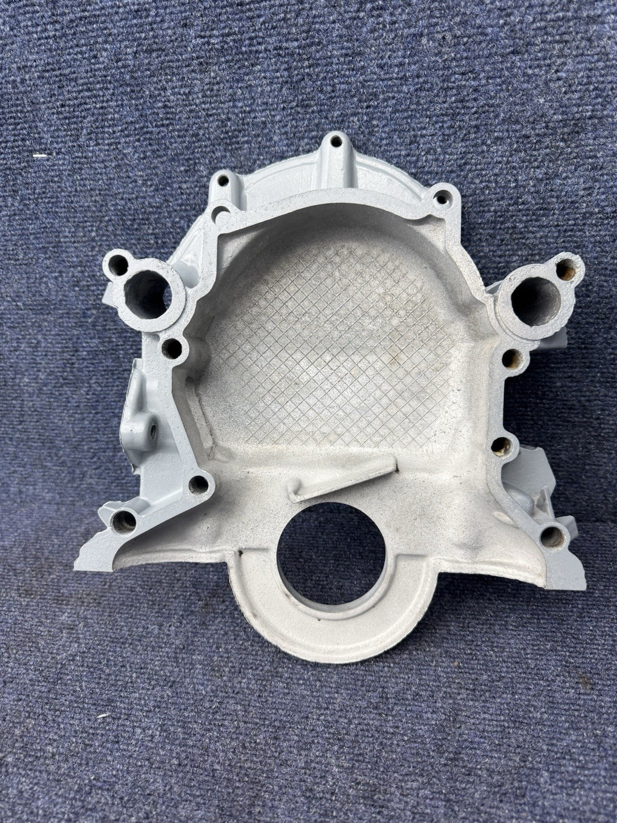 Ford 302 351w Timing Chain Cover Factory w/ Mechanical Fuel Pump RF-E3AE-6059-AB