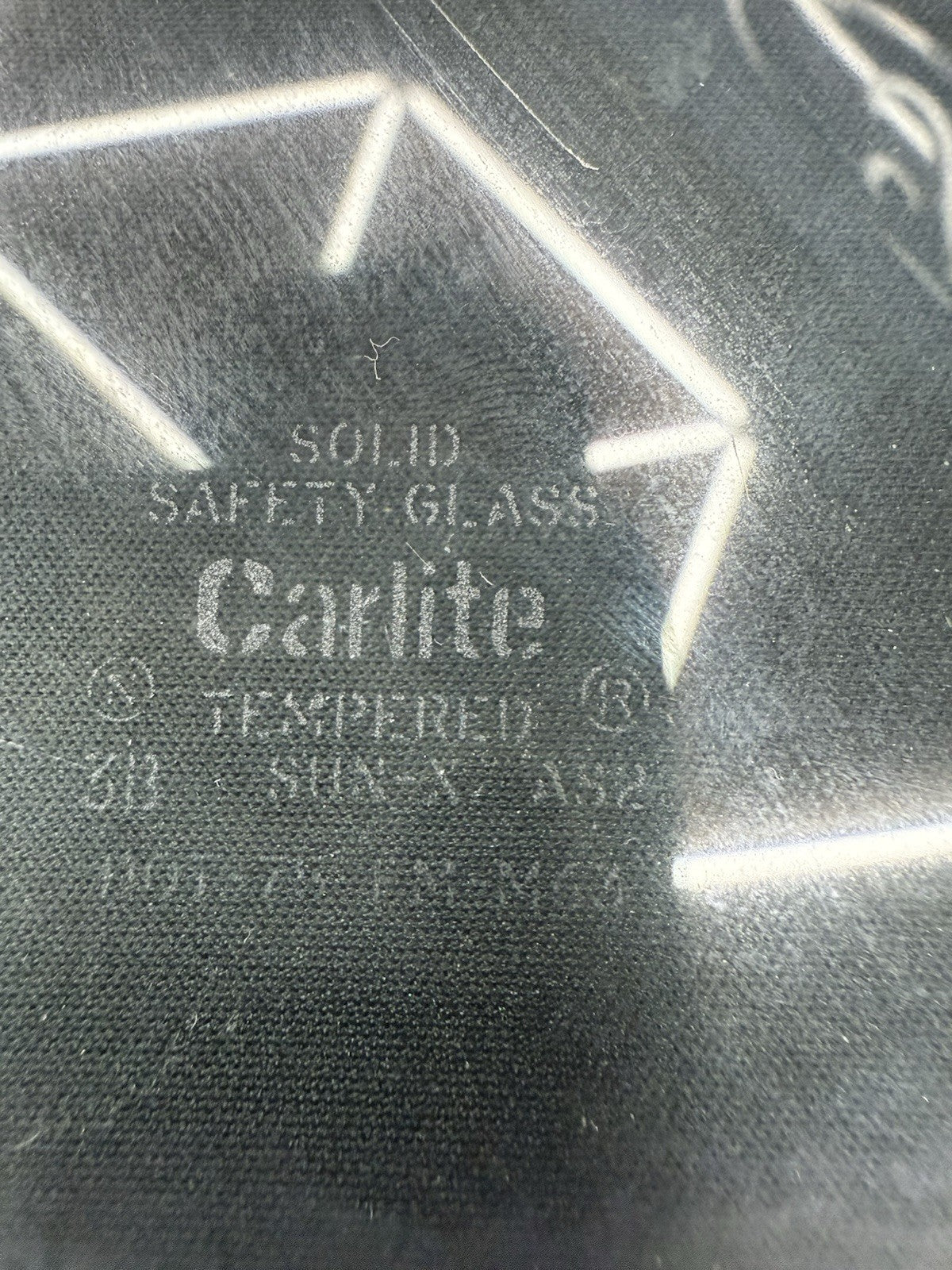 1979-86 FORD MUSTANG COUPE NOTCHBACK LH DRIVER SIDE QUARTER 1/4 WINDOW GLASS
