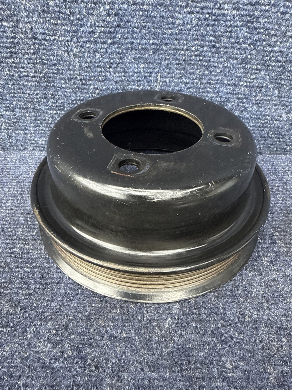 86-93 FORD MUSTANG 5.0 LX GT 302 CRANK SERPENTINE BELT PULLEY OEM E4ZE-6312-AA