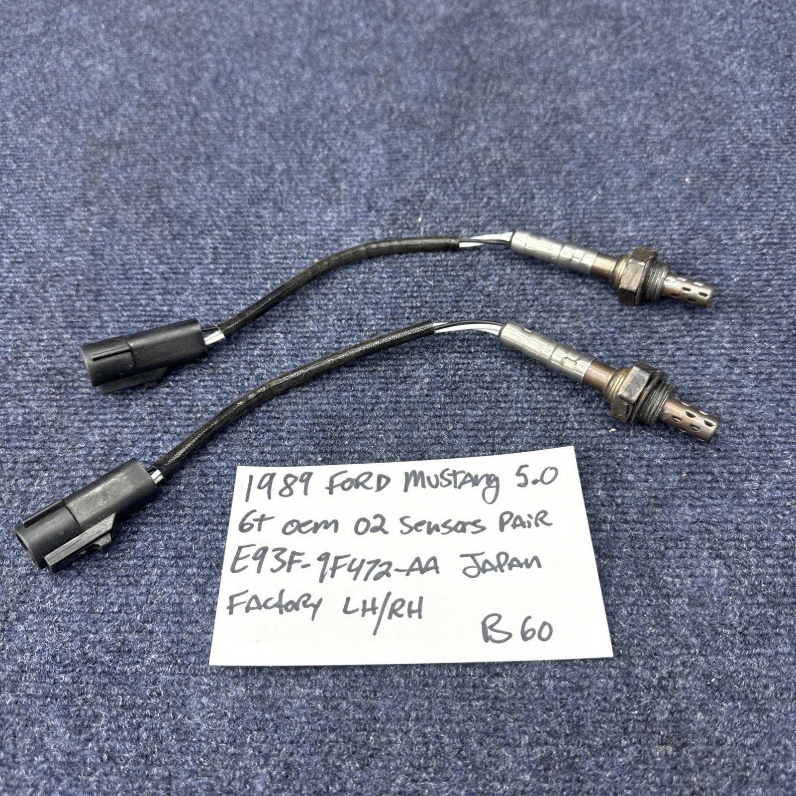 1987-1993 Ford Mustang 5.0 OEM Oxygen O2 Gt Lx Sensor Japan Original Foxbody
