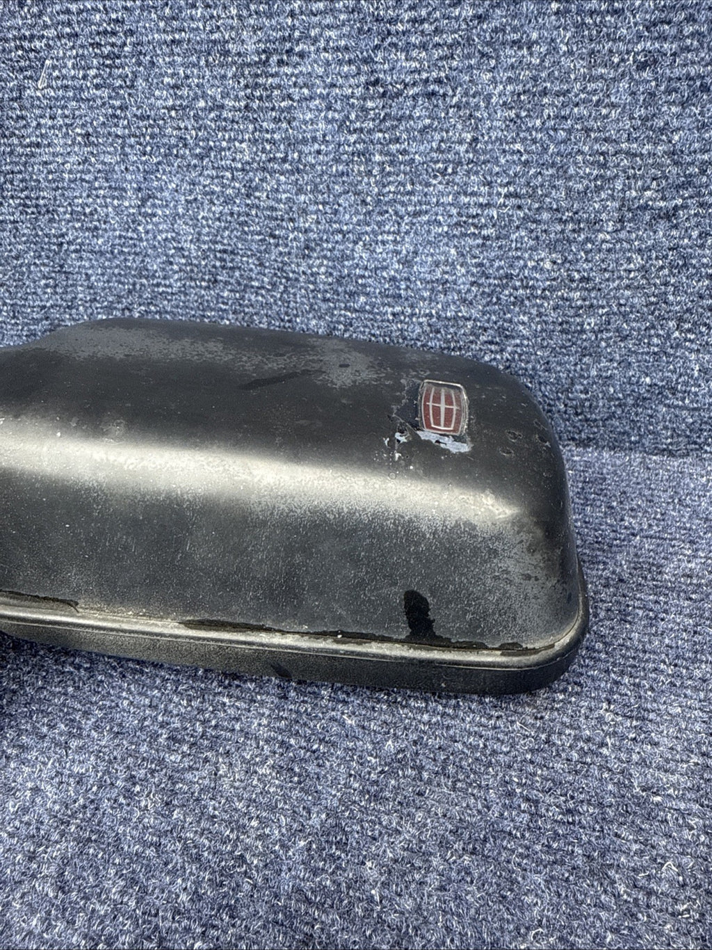 1984-1992 Lincoln Mark VII LSC Driver Side Left Power Door Mirror Black Heated