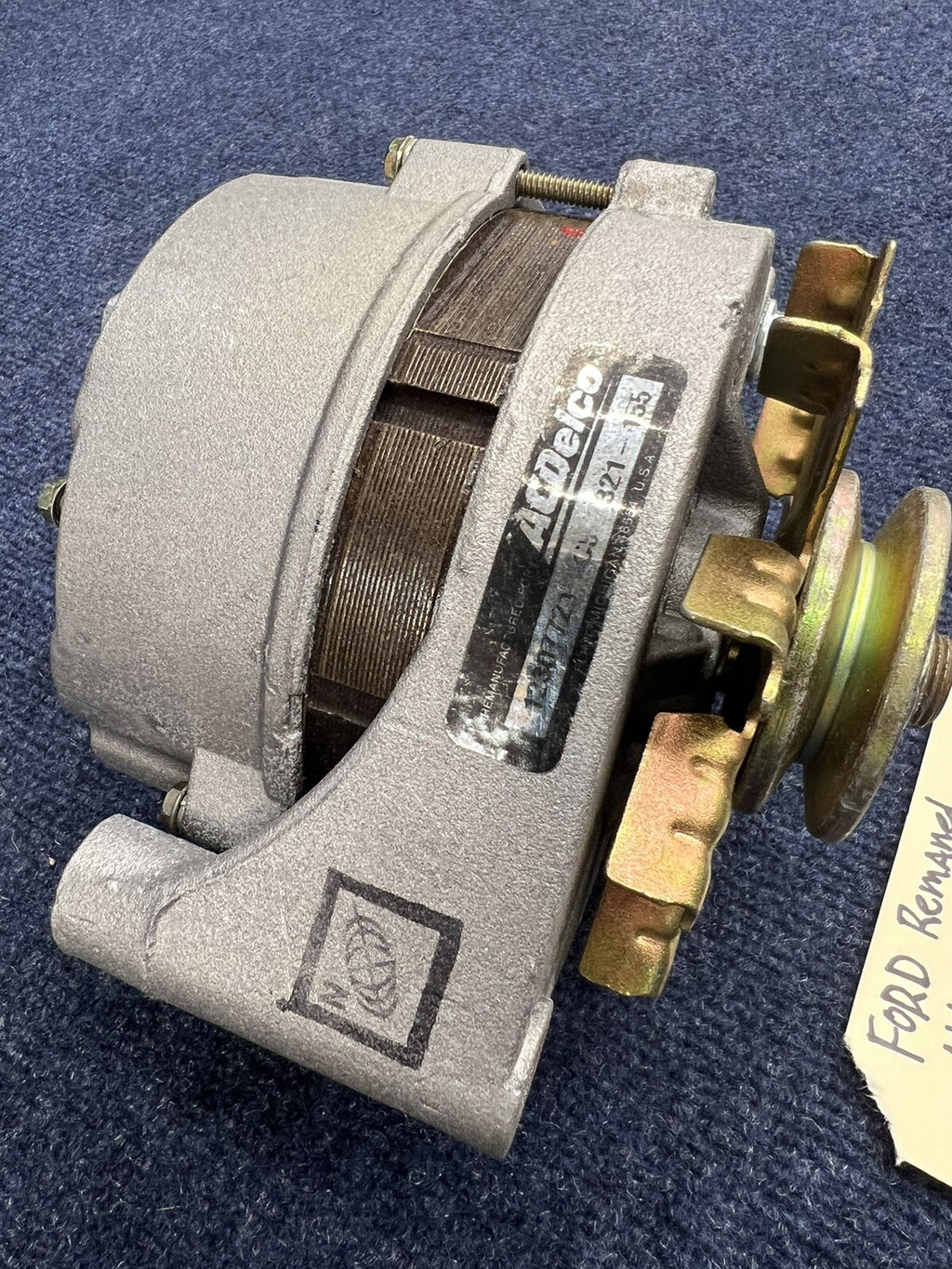 GM REMY 12V ALTERNATOR   321-155  12307721 60s Mustang Falcon Comet C2tz-10346-a