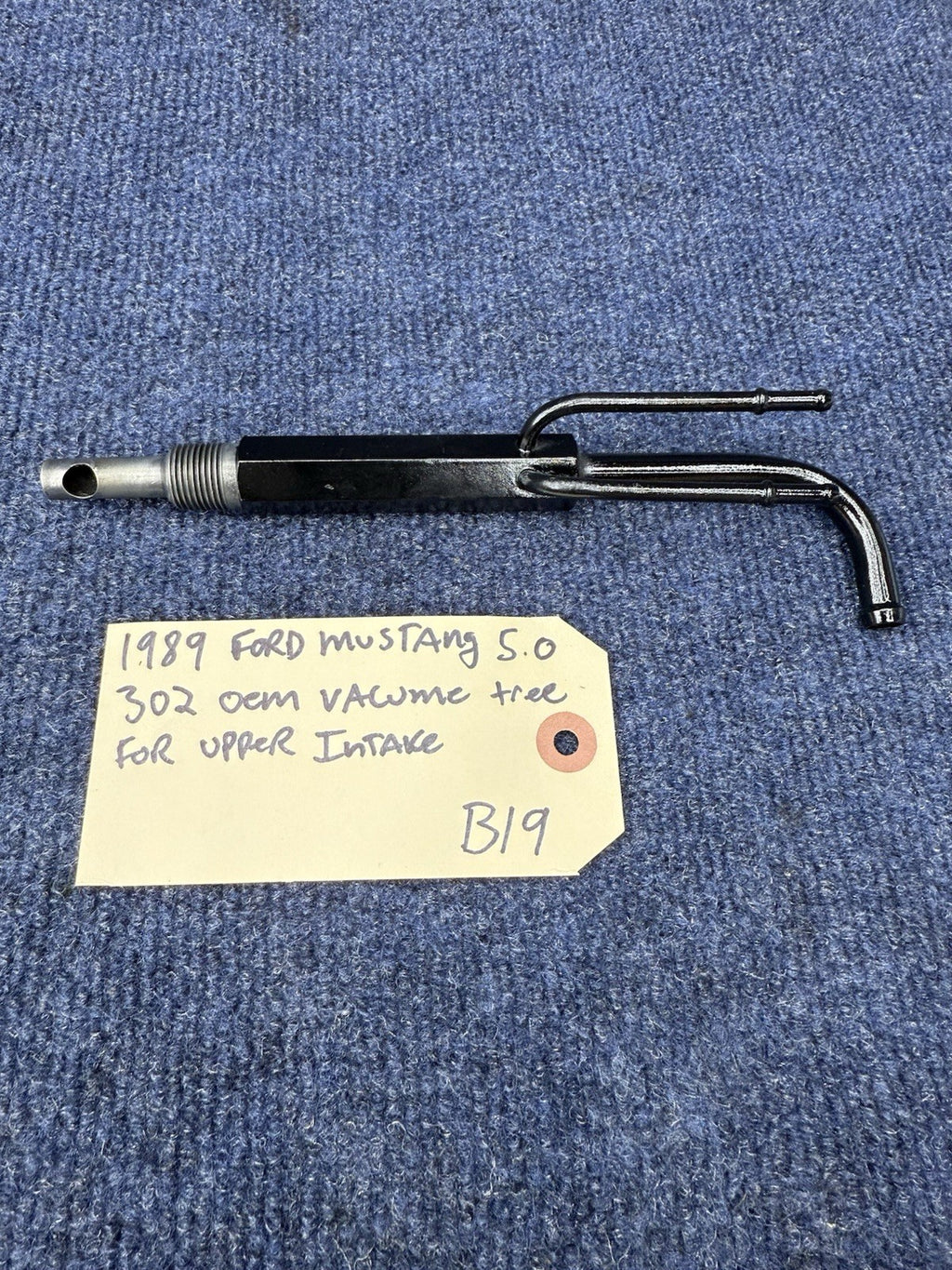 87-93 Ford Mustang 5.0L Vacuum Tree Plenum Upper Intake OEM Factory Fox Body 302