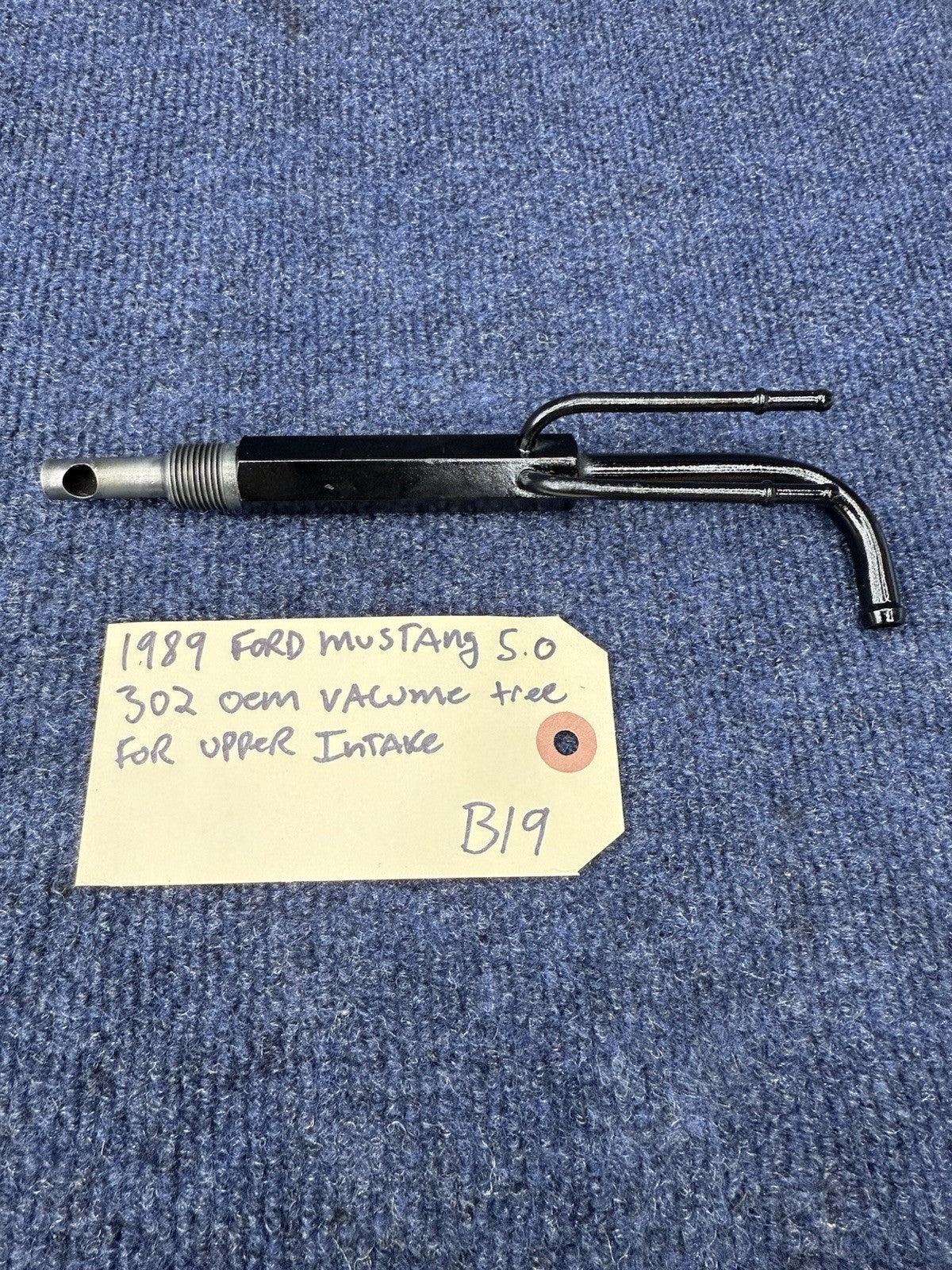 87-93 Ford Mustang 5.0L Vacuum Tree Plenum Upper Intake OEM Factory Fox Body 302