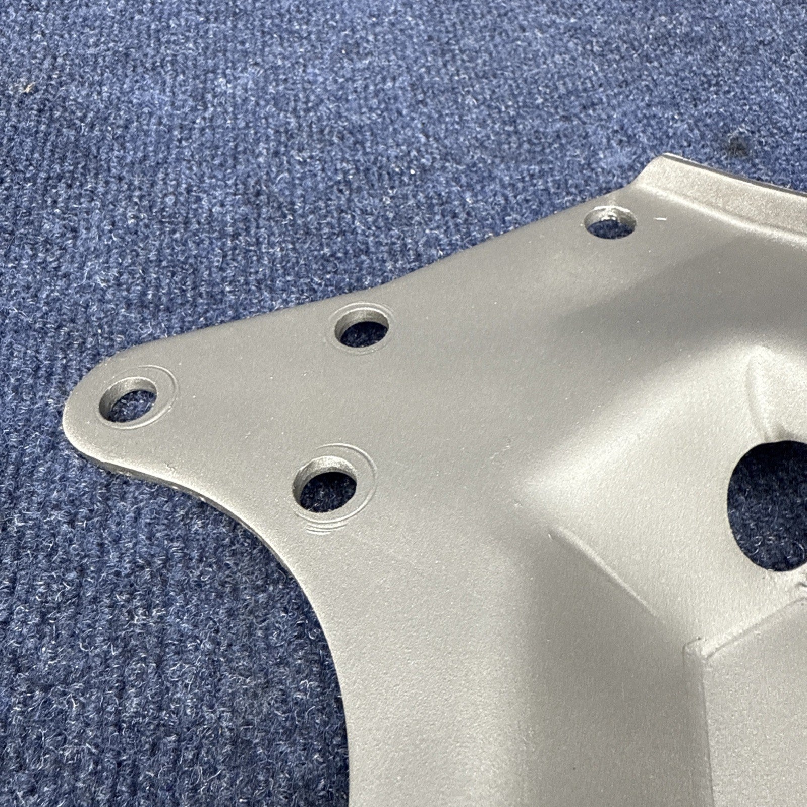 86-93 FORD MUSTANG 5.0 LX GT POWER STEERING AC A/C PUMP STEEL BRACKET MOUNT OEM