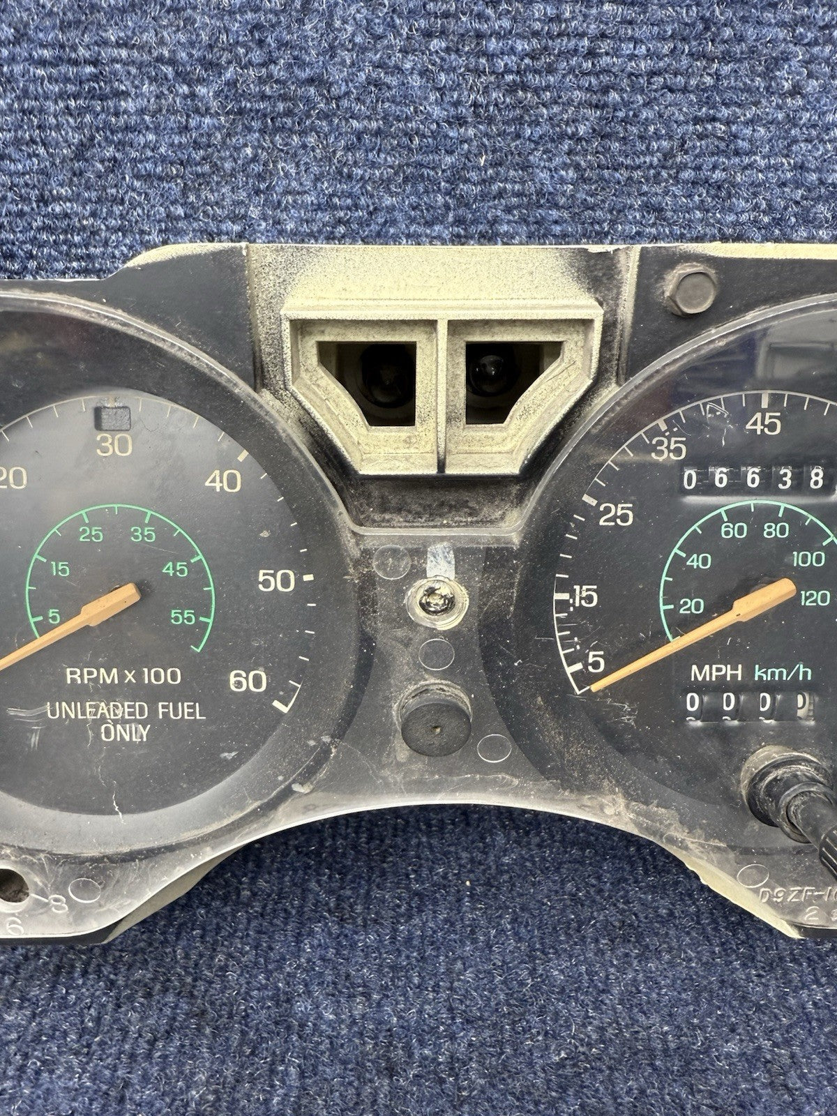 79-82 FORD MUSTANG CAPRI RS GT INSTRUMENT SPEEDOMETER TACH GAUGE CLUSTER OEM 6k