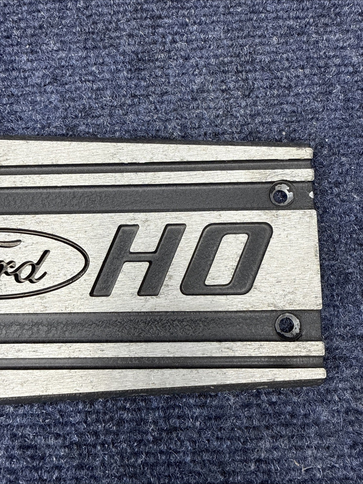 86-87-93 Ford Mustang Factory Upper Intake Manifold Plaque Cover 5.0 V8 OEM GT 
