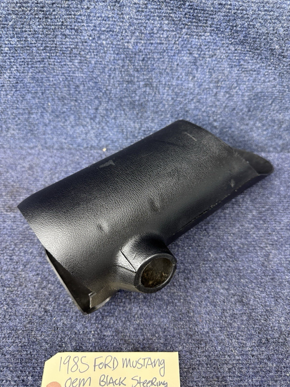79-86 Mustang Tilt Steering Column Trim 2 Piece Upper Lower Cover 5.0 OEM Black
