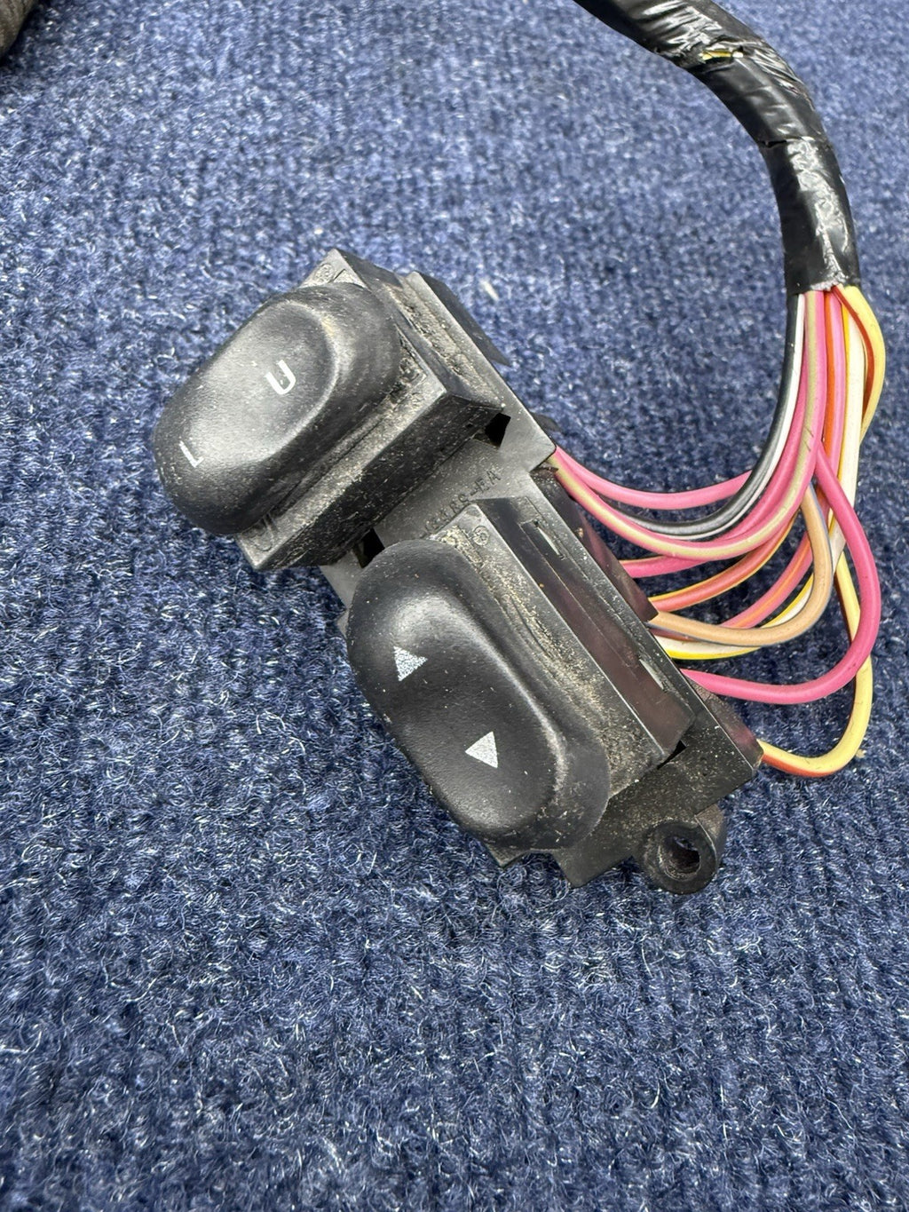 1994 95 FORD MUSTANG RH PASSENGER SIDE POWER DOOR WIRING HARNESS 94 1995 OEM