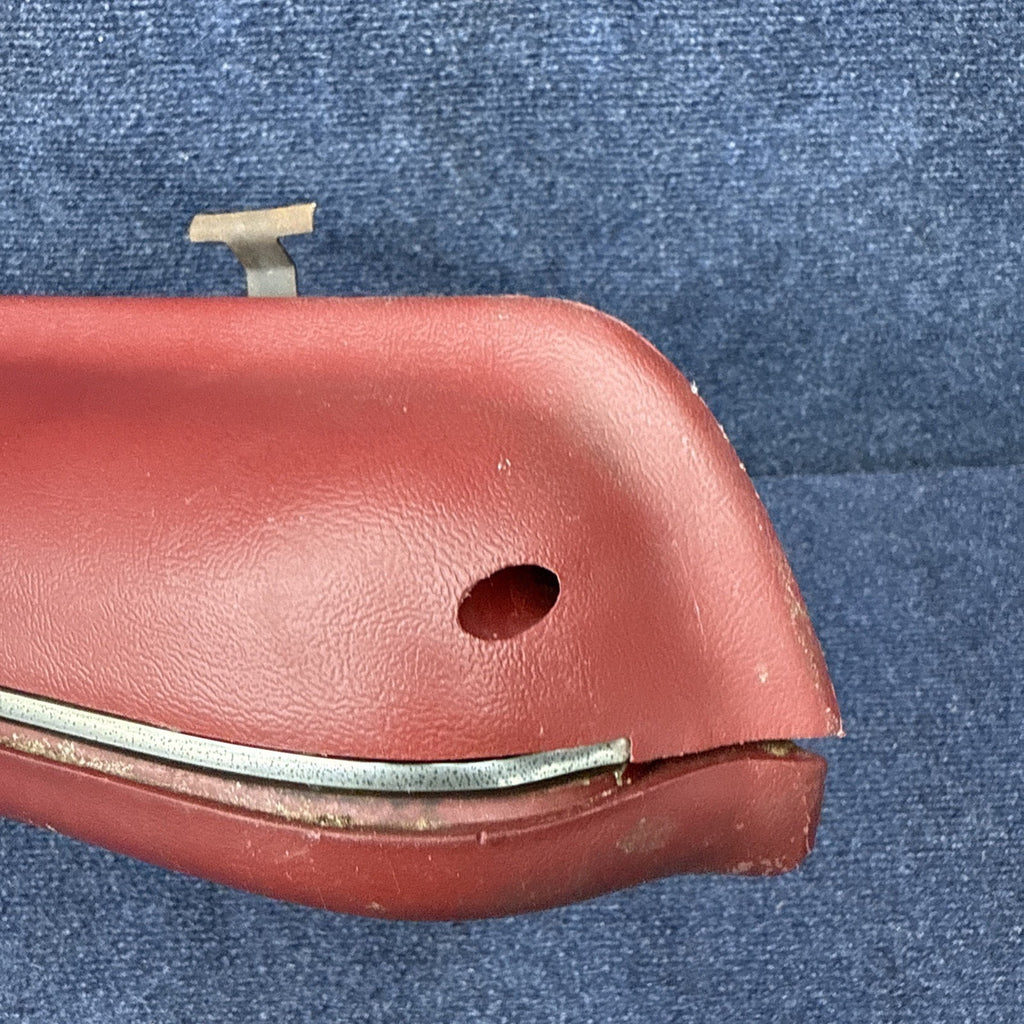 1987-1993 FORD MUSTANG RED DOOR ARMREST & Window Switch LEFT DRIVER PULL OEM Gt