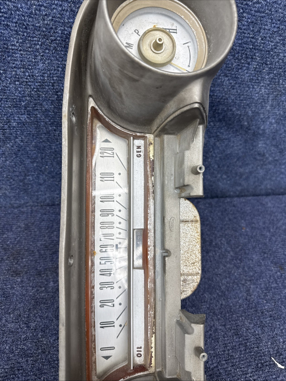 1963 1964 Ford Galaxie 500 Dash Instrument Cluster Speedometer Gauges OEM WHITE