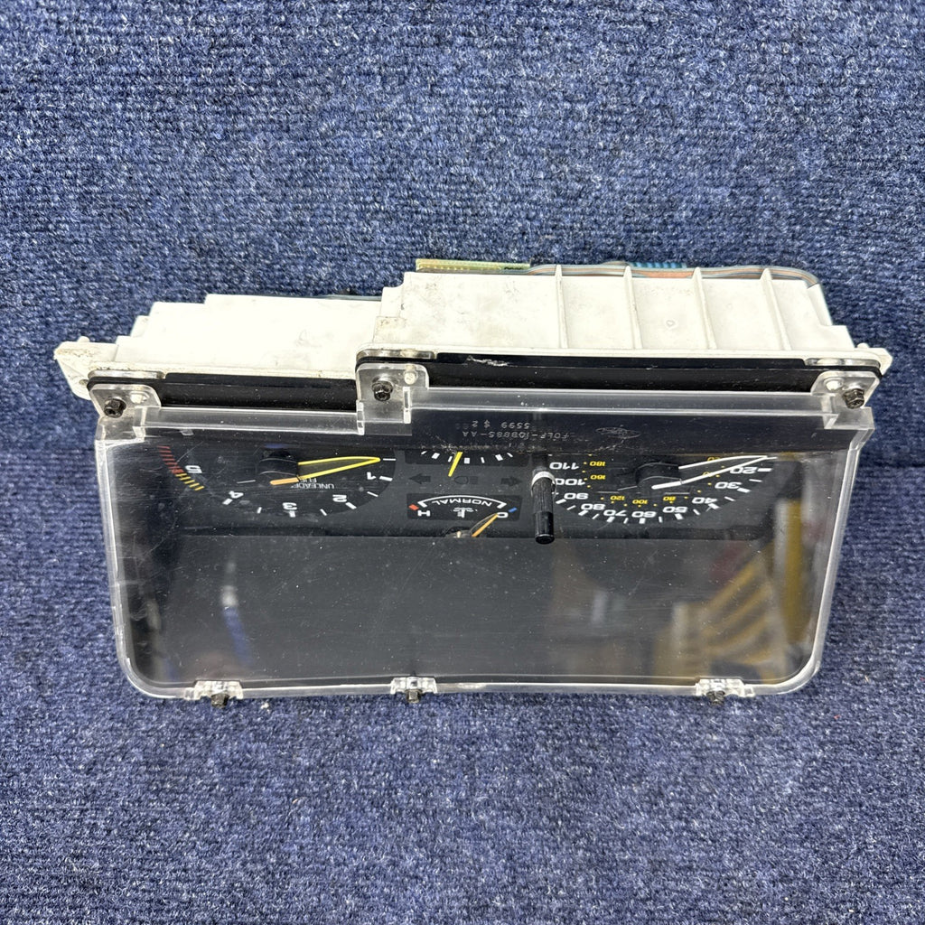 90 91 92 Lincoln Mark VII Lsc Speedometer Instrument Gauge Cluster OEM Factory