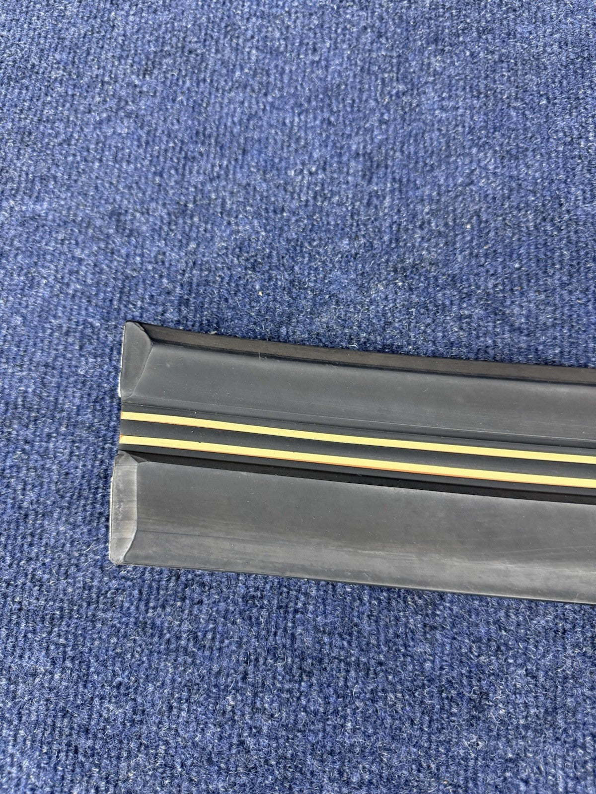 1979-1984 Ford Mustang Side Door Body Trim Moulding Molding Black LH Drivers