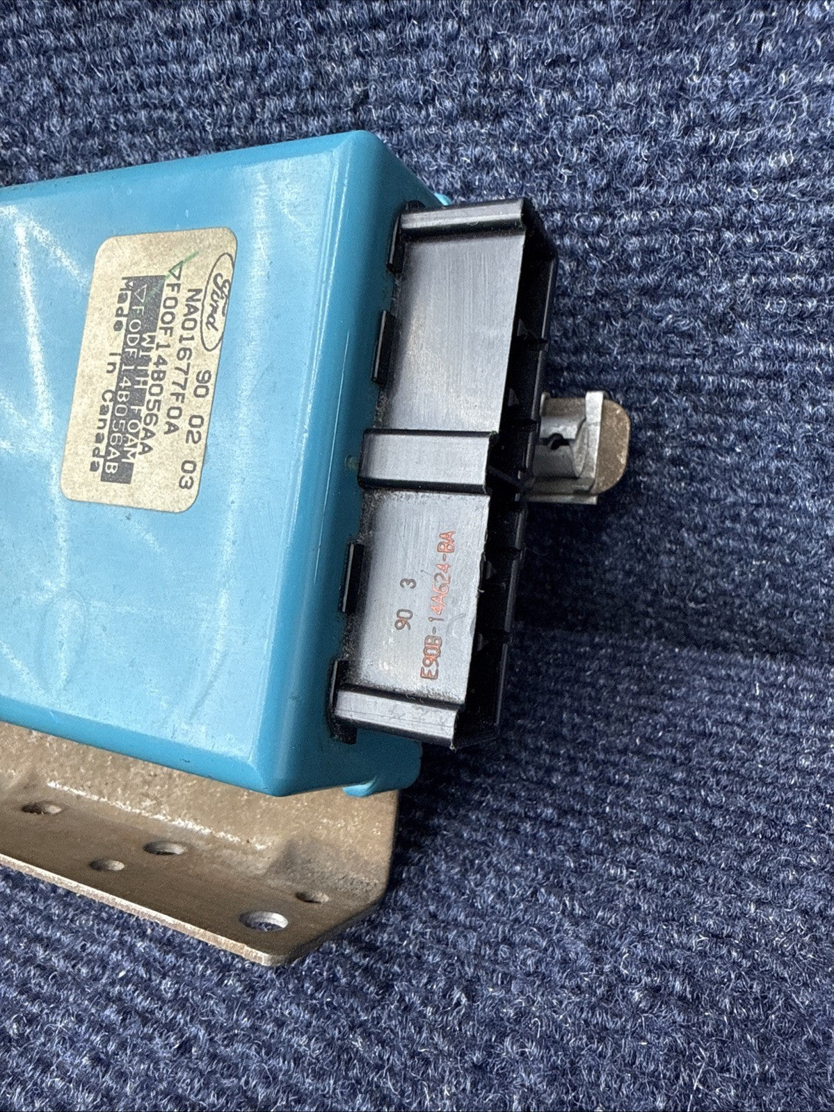 1990-93 Ford Mustang SRS Module Diagnostic Monitor Safetybag OEM F0df-14b056-ab