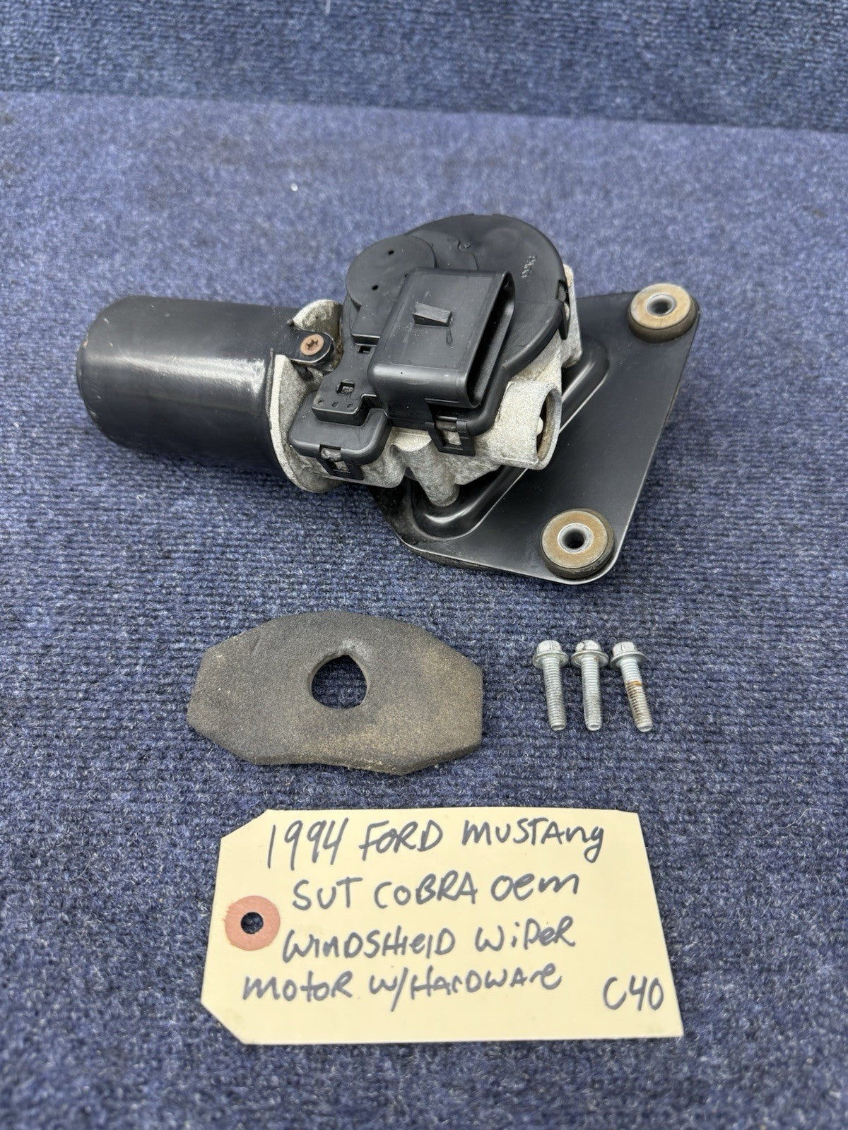 1994-1998 Ford Mustang Windshield Wiper Motor Oem Factory Gt Cobra Svt