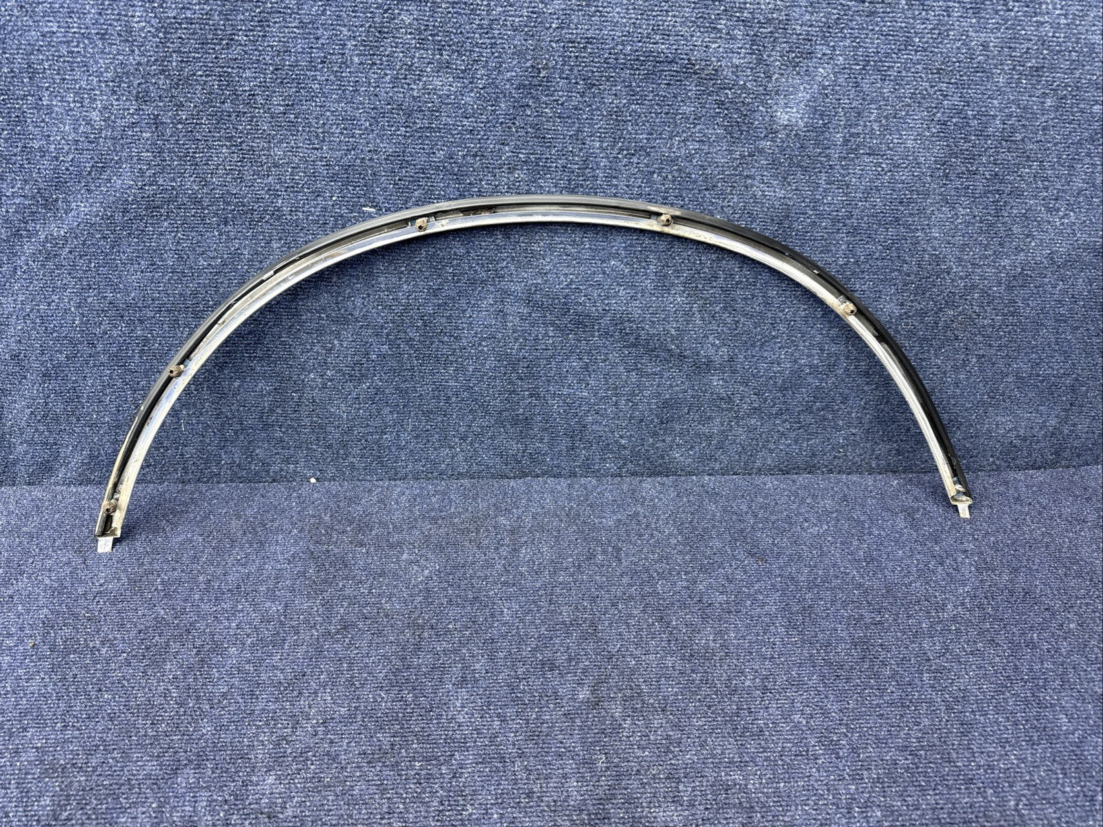 1984-1992 LINCOLN MARK VII 7 LSC  Rh Rear Quarter Wheel Flare Chrome Trim OEM