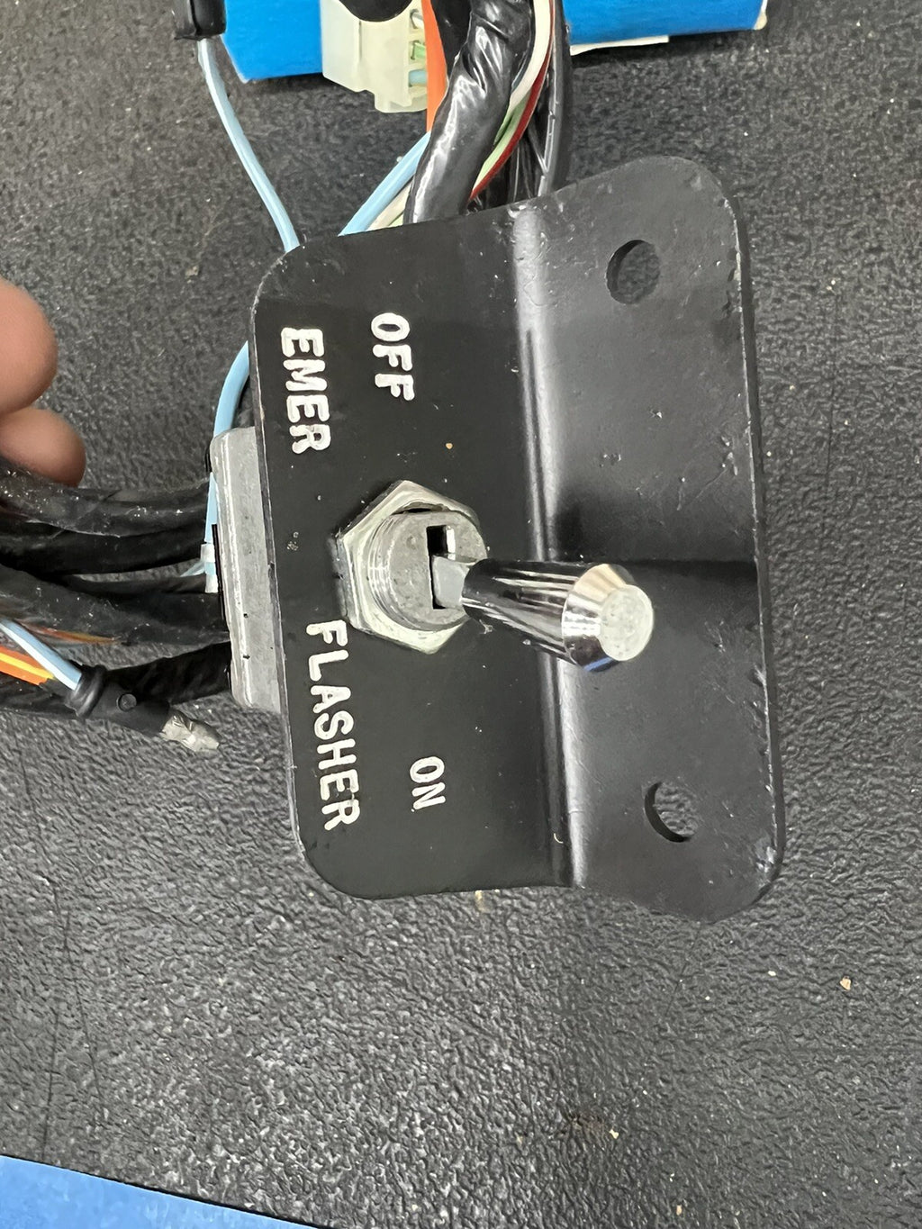 1966 Ford Mustang Fairlane Galaxie Mercury NOS EMERGENCY FLASHER SWITCH & WIRING