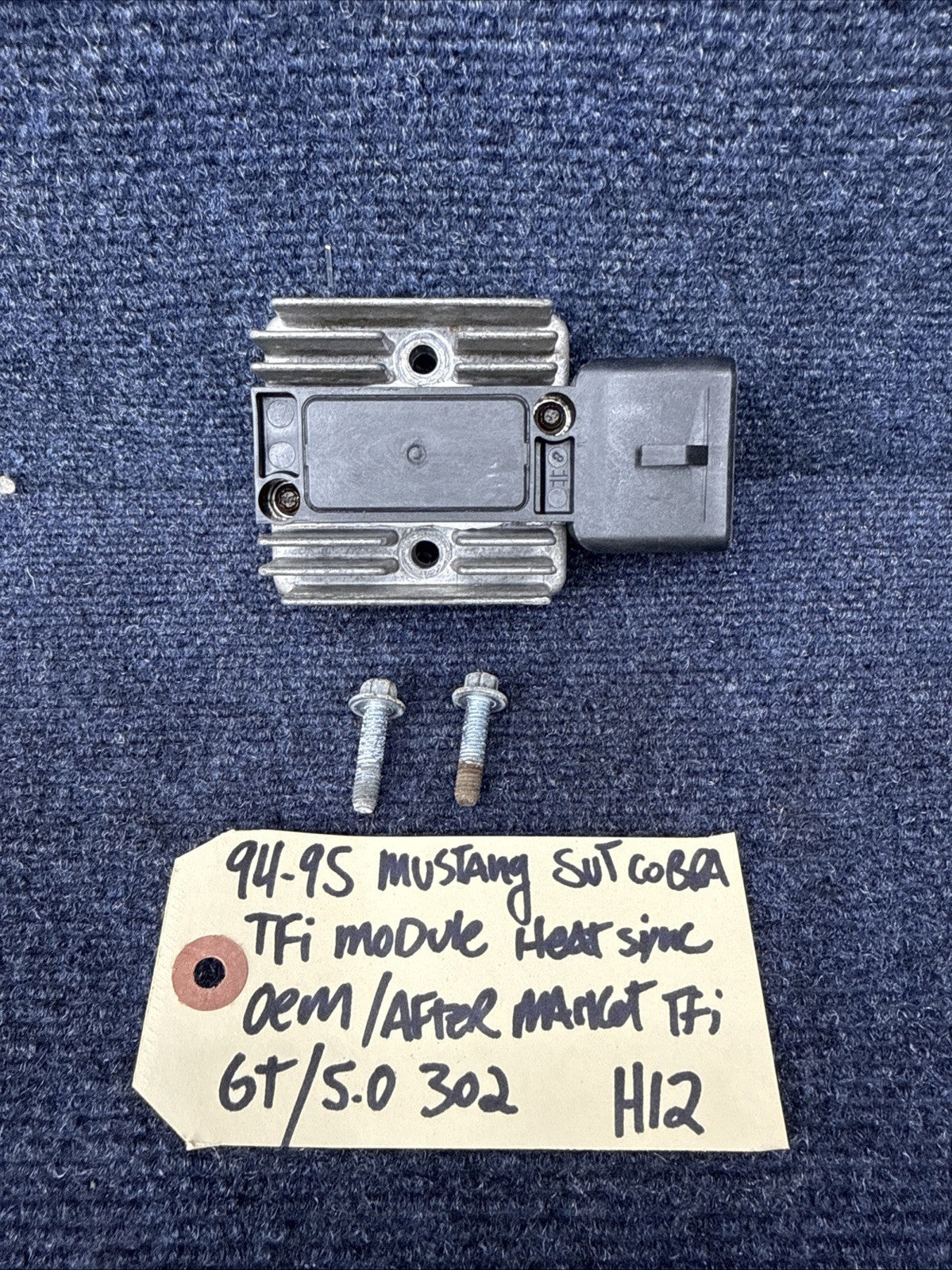 94-95 Mustang Svt Cobra Thick Film Ignition Module Heat Sink Tfi Oem Gt Factory