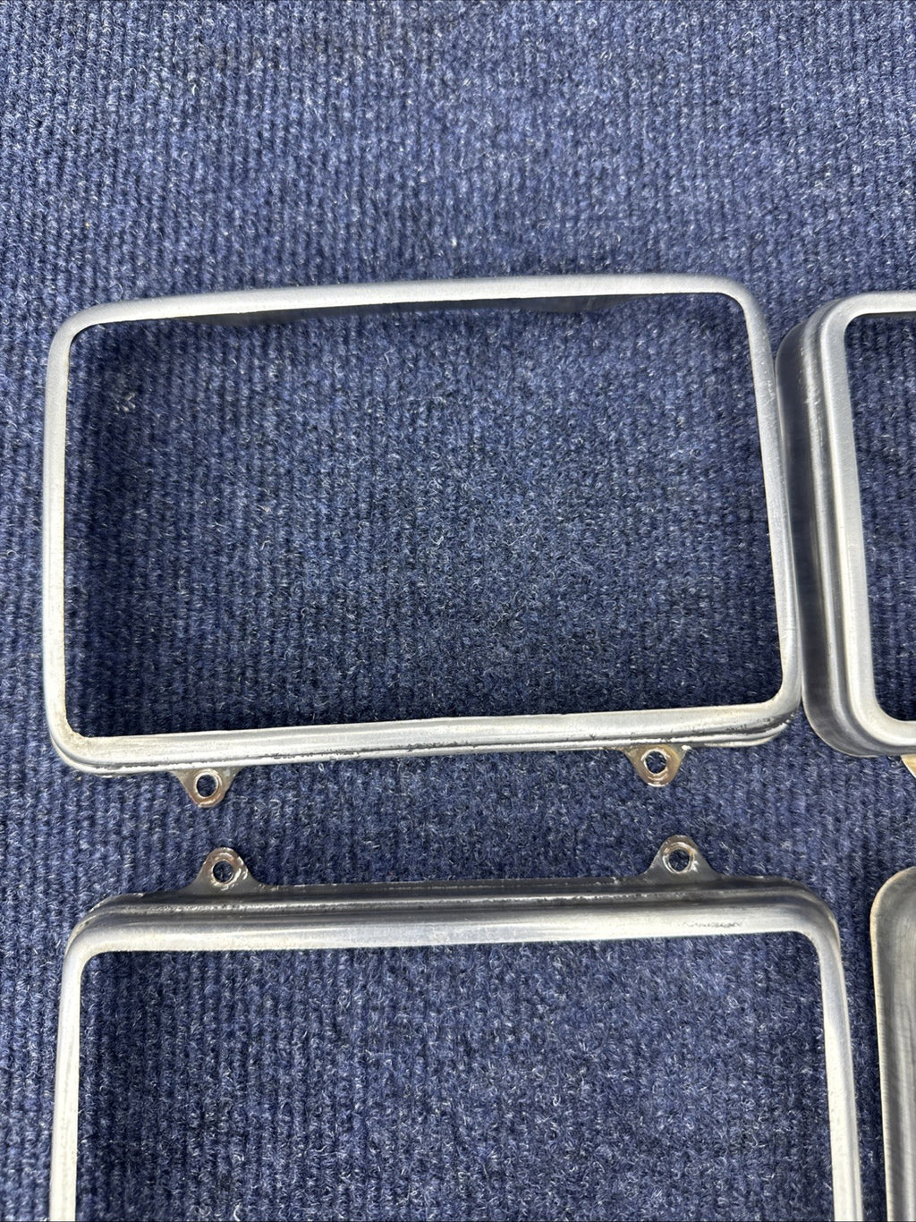 1979-86 Ford Mustang Rectangular Headlight   Retaining Ring Set Of 4