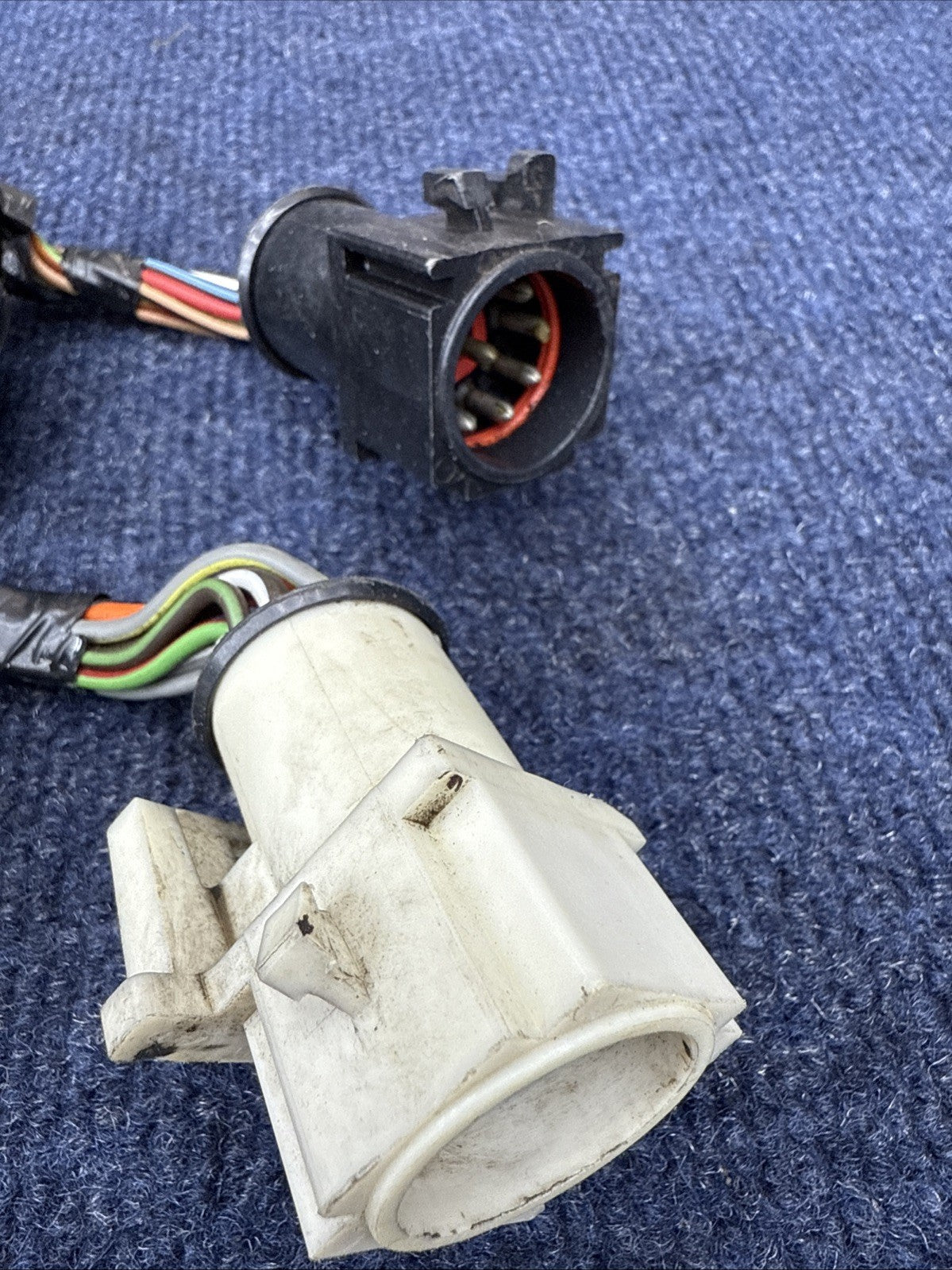 1986-1993 Ford Mustang 5.0L Fuel Injector Harness Salt Pepper Jumper Extension