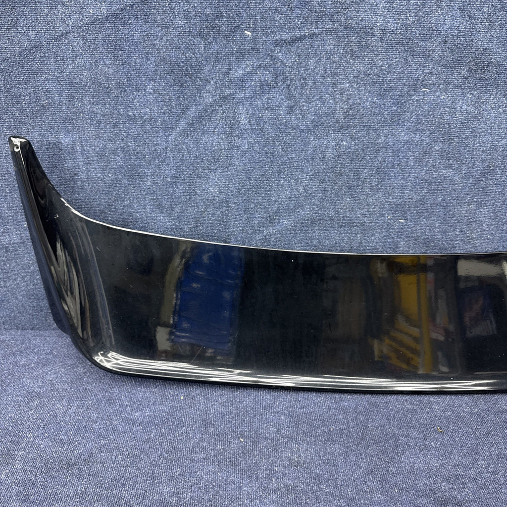 86-93 Ford MUSTANG LX HATCHBACK OEM REAR FIBERGLASS SPOILER W/LIGHT WING Black