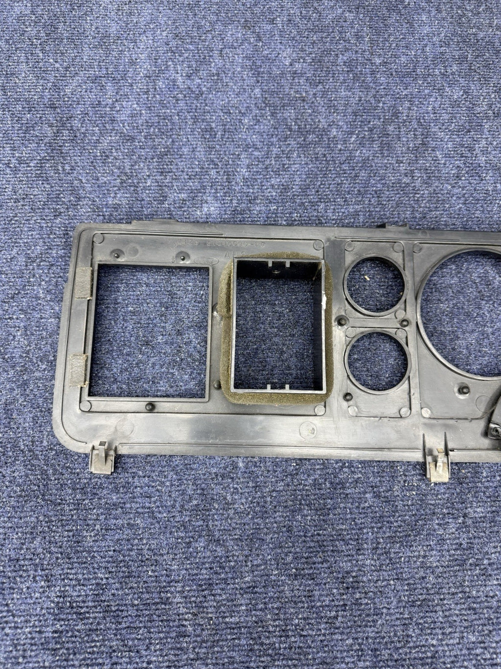 1985 1986 Ford Mustang Gt Grey Black Instrument Gauge Cluster Dash Trim Bezel