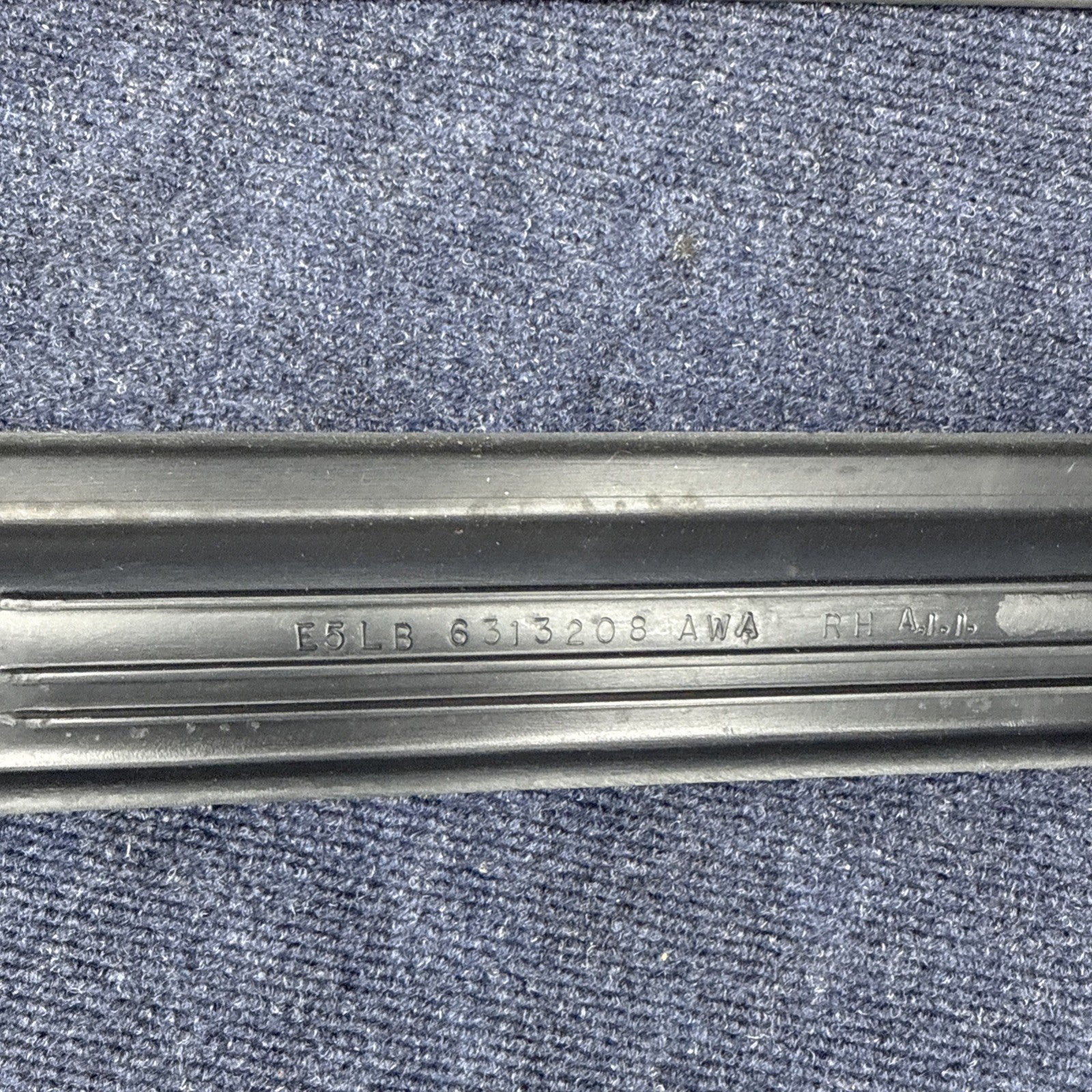 1984-1989 Lincoln Mark VII Door Sill Trim Panel PAIR LH RH OEM GREY LSC