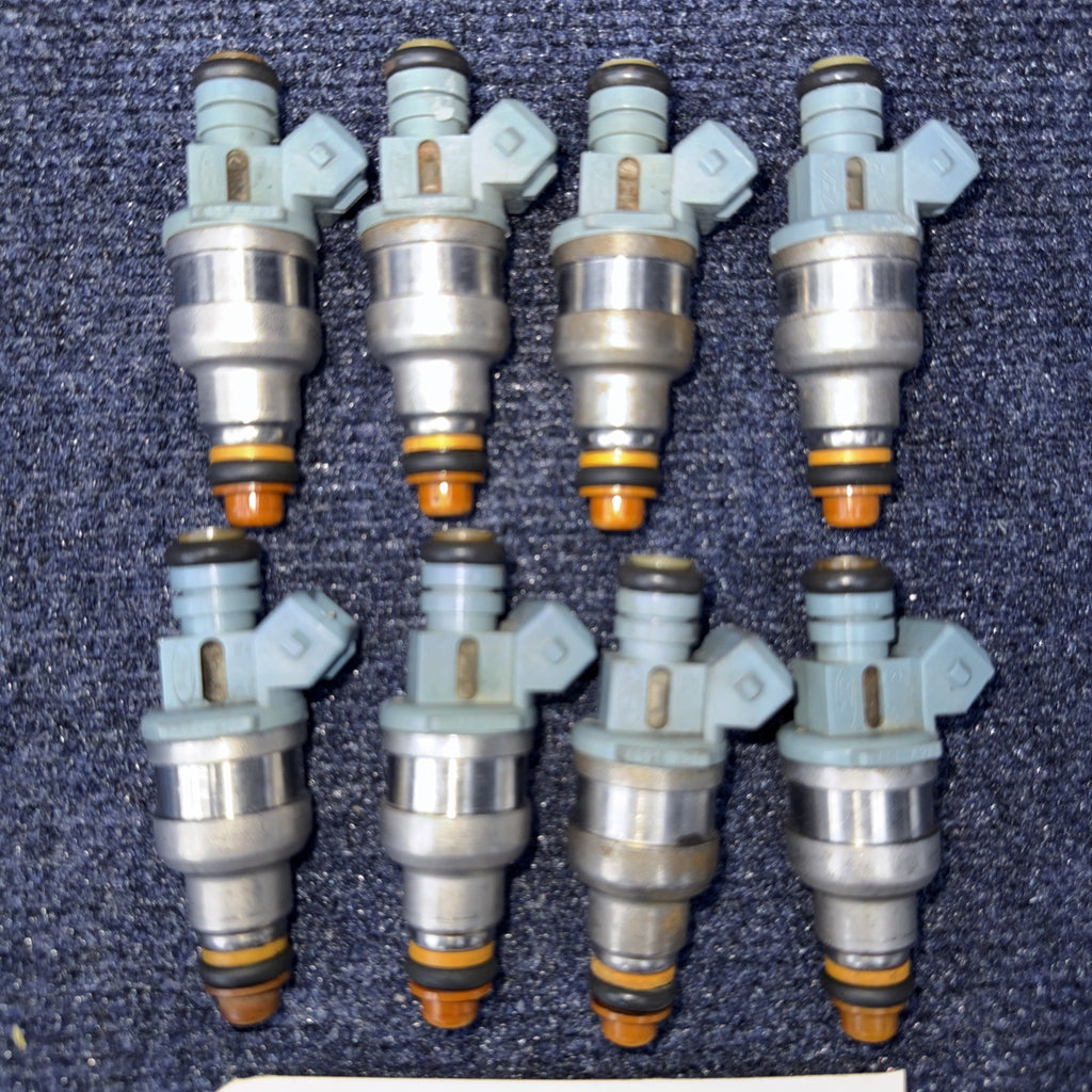 1993-1995 Ford Mustang Svt Cobra 5.0 24lb Fuel Injectors OEM Factory 302 V8 Efi