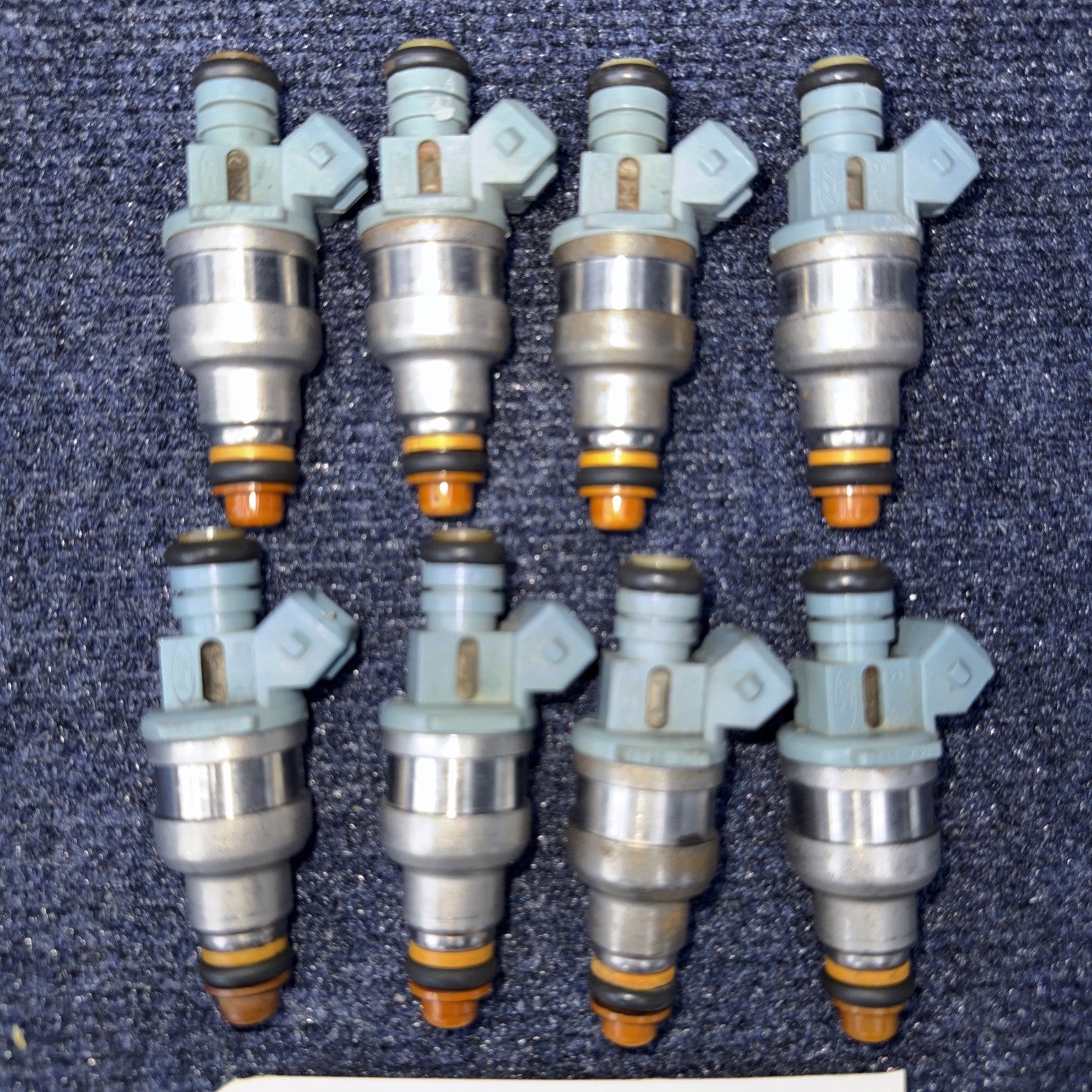 1993-1995 Ford Mustang Svt Cobra 5.0 24lb Fuel Injectors OEM Factory 302 V8 Efi