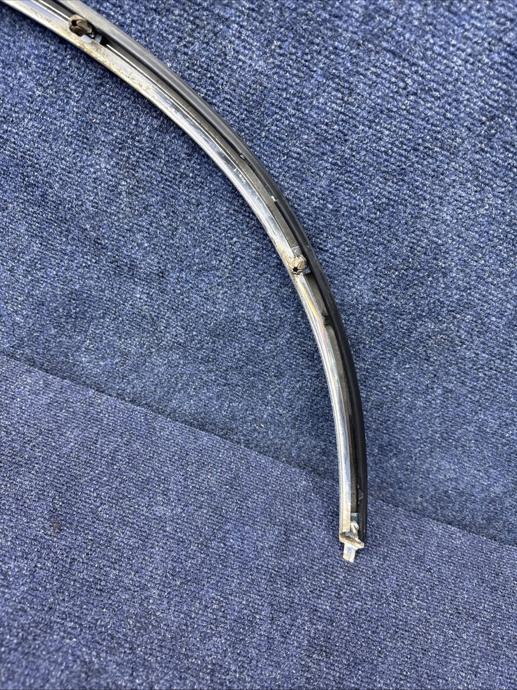 1984-1992 LINCOLN MARK VII 7 LSC  Rh Rear Quarter Wheel Flare Chrome Trim OEM