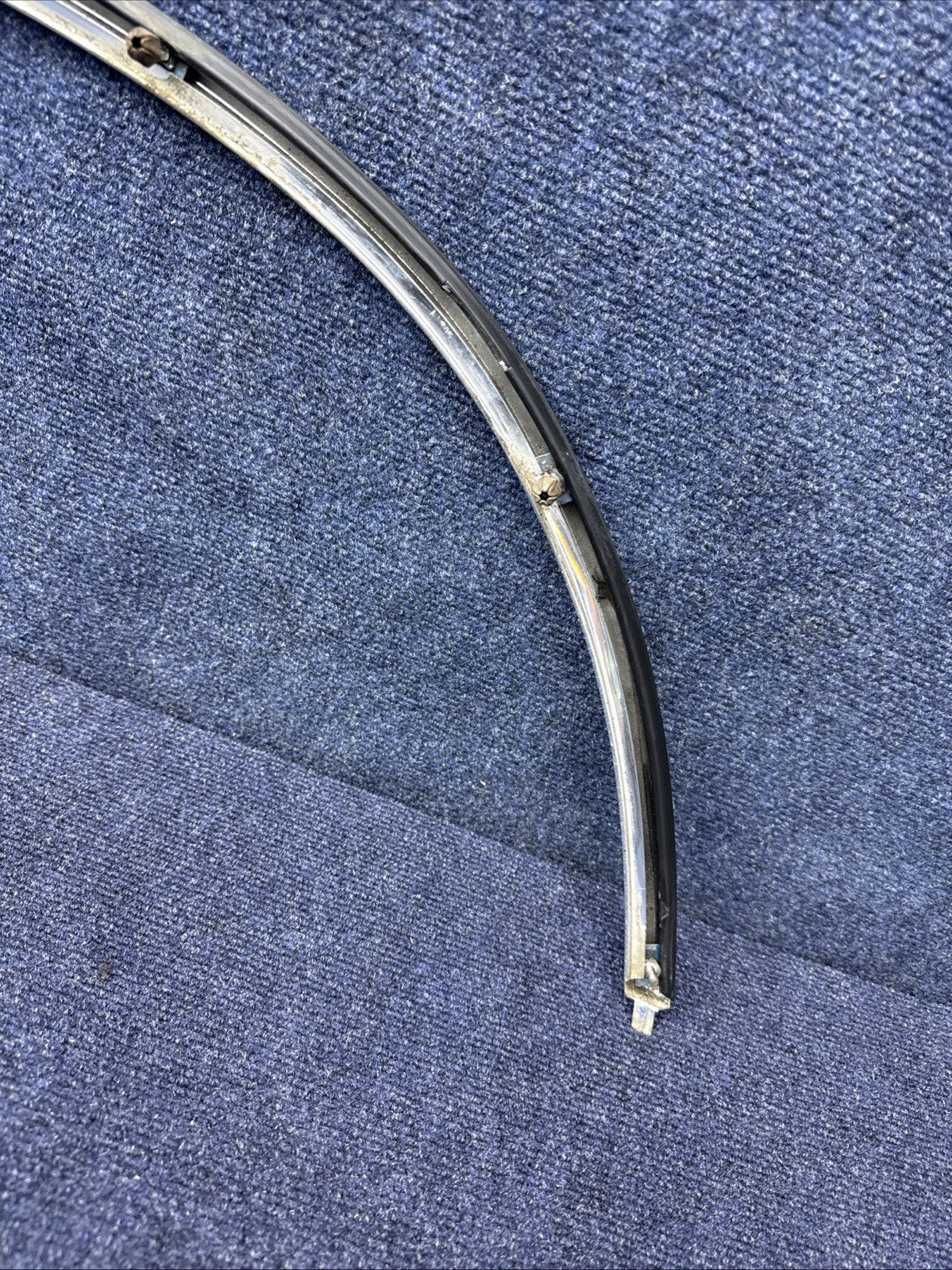 1984-1992 LINCOLN MARK VII 7 LSC  Rh Rear Quarter Wheel Flare Chrome Trim OEM