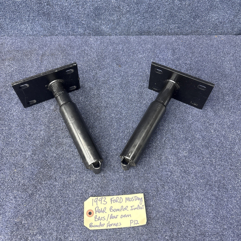 1987 - 1993 Ford Mustang Rear Bumper Crash Impact Absorbers 87-93 OEM Factory