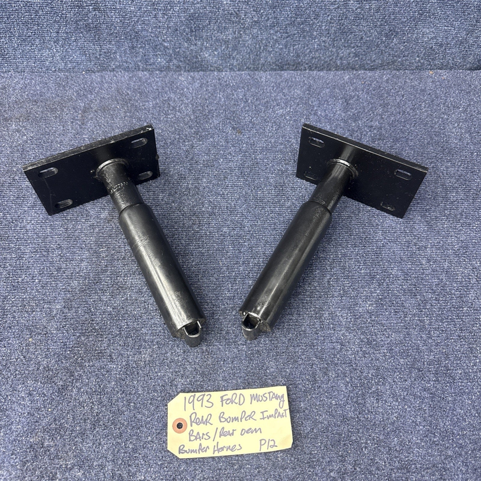 1987 - 1993 Ford Mustang Rear Bumper Crash Impact Absorbers 87-93 OEM Factory