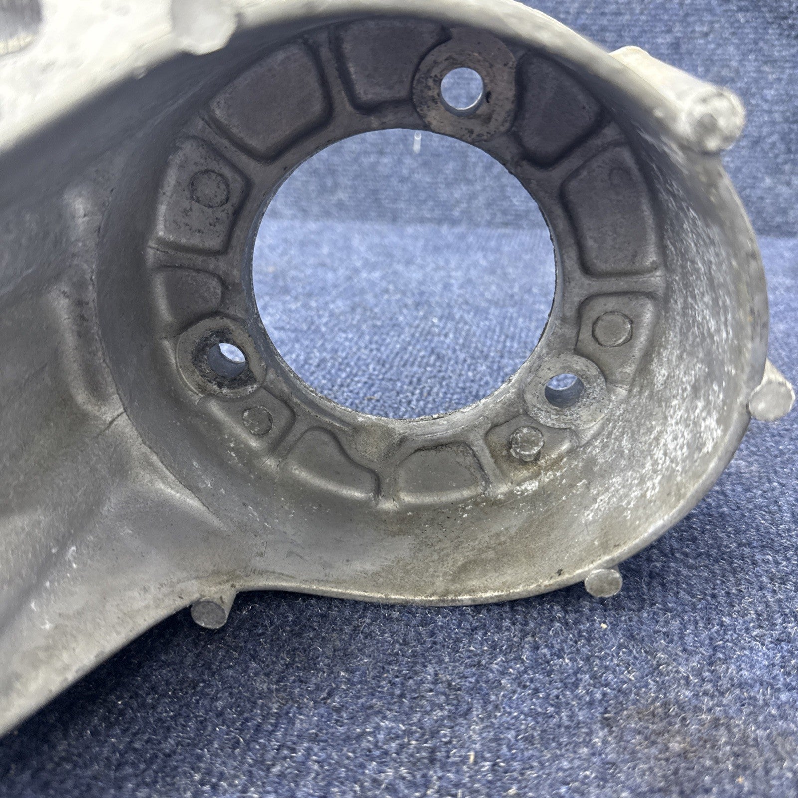 87-94 FORD F150 F250 F350 5.0 5.8 POWER STEERING PUMP A/C  BRACKET OEM F0ta-aa