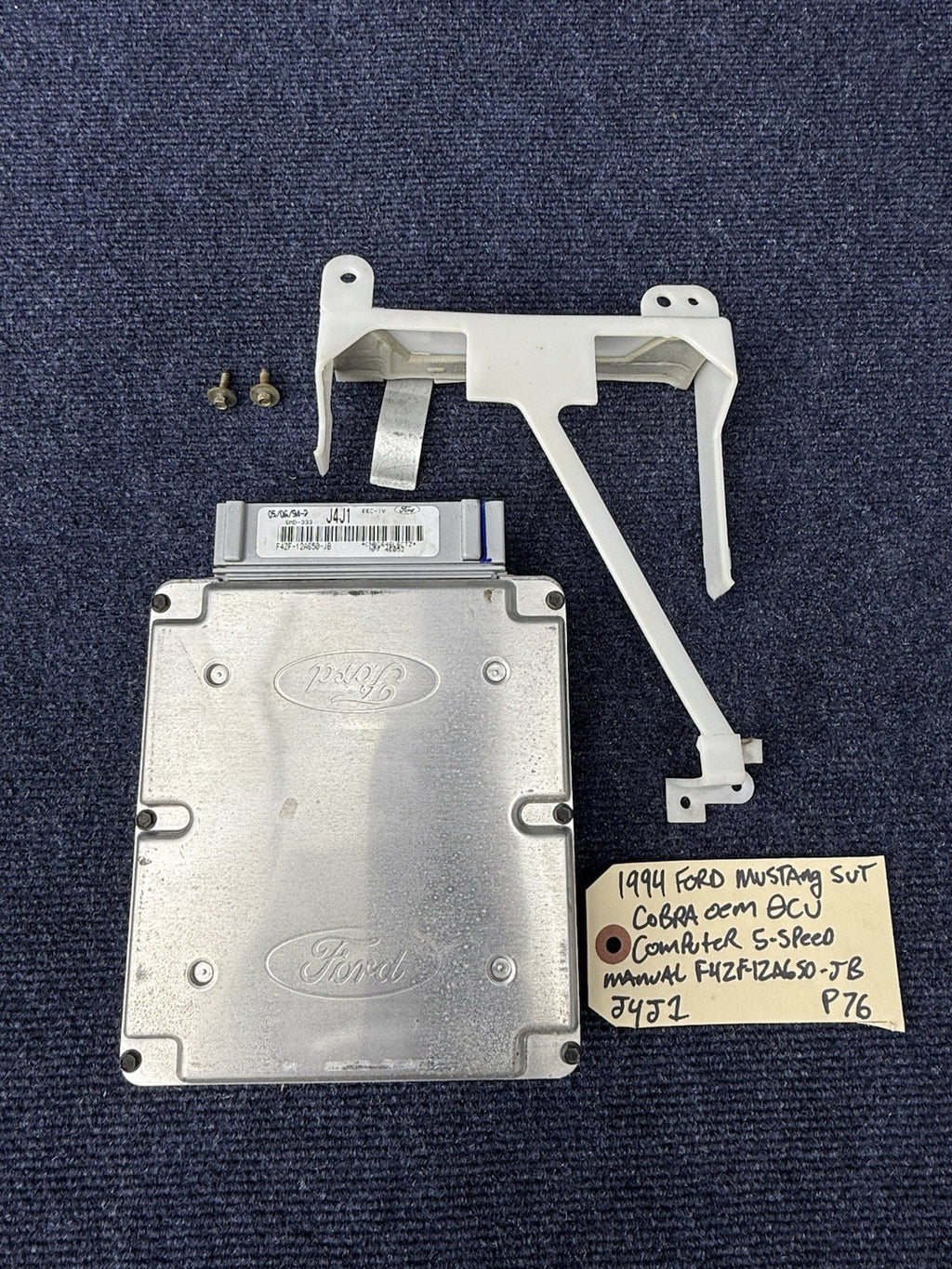1994 1995 Ford Mustang Cobra Mustang Computer PCM ECM F4ZF-12A650-JB J4J1