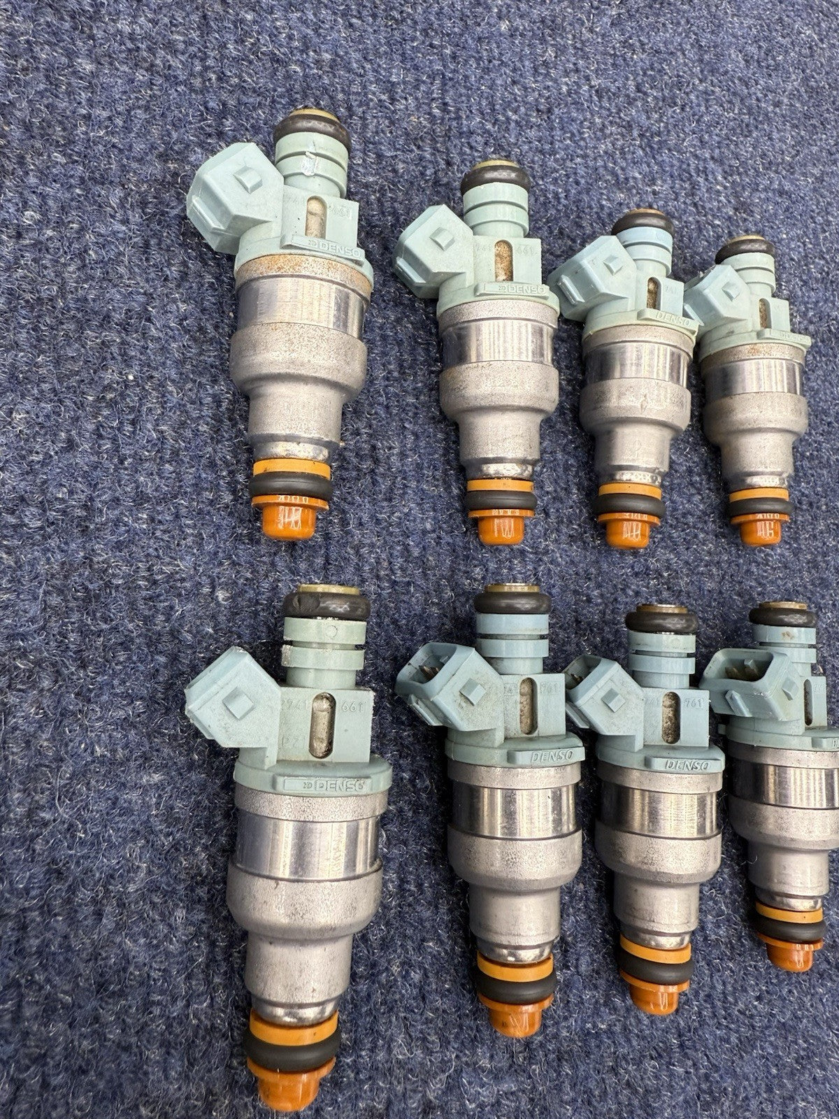 93-98 Mustang Cobra 5.0 24lb Fuel Injectors 4 Hole Spray Pattern Ford 302 V8 4.6