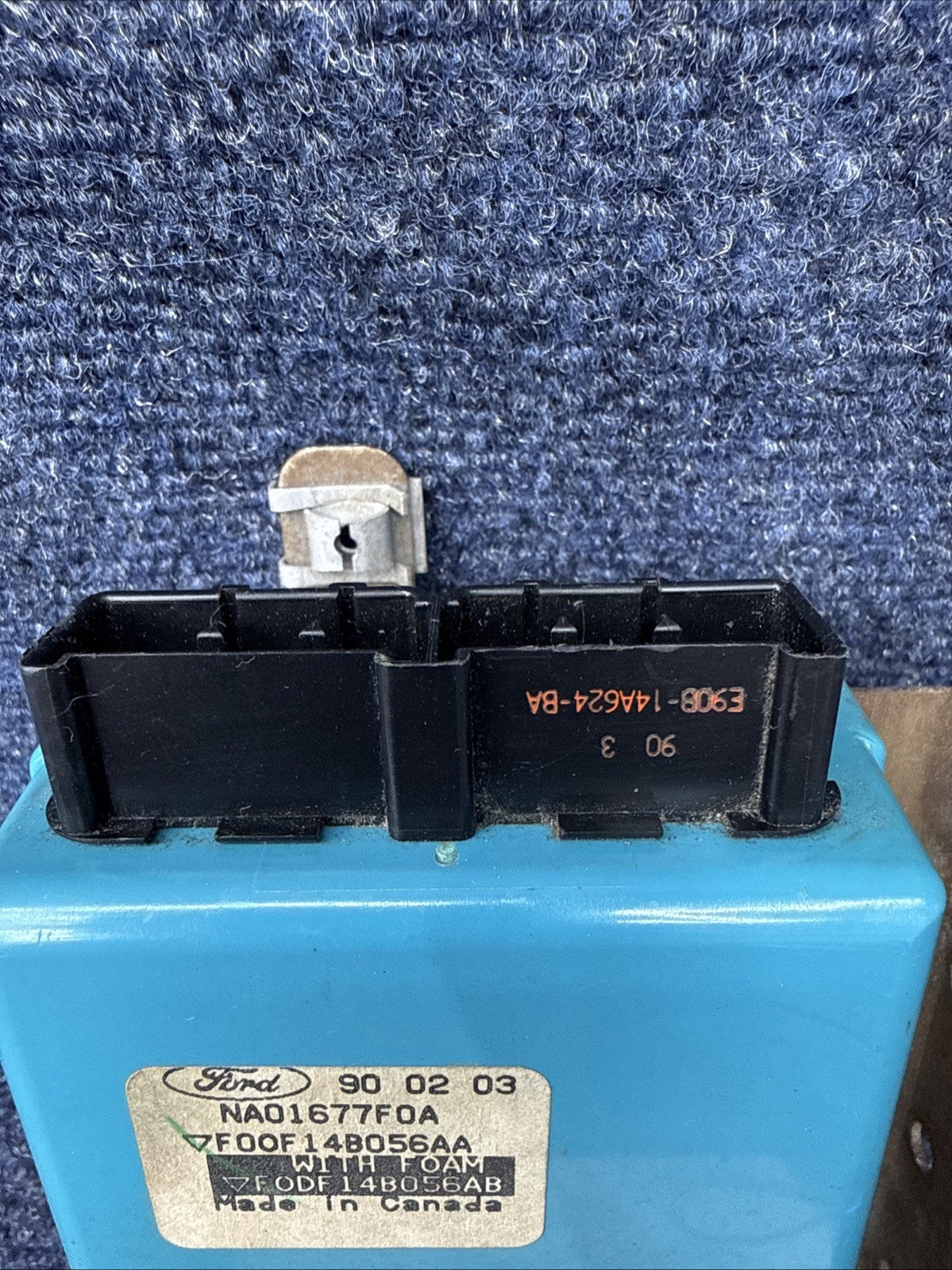 1990-93 Ford Mustang SRS Module Diagnostic Monitor Safetybag OEM F0df-14b056-ab