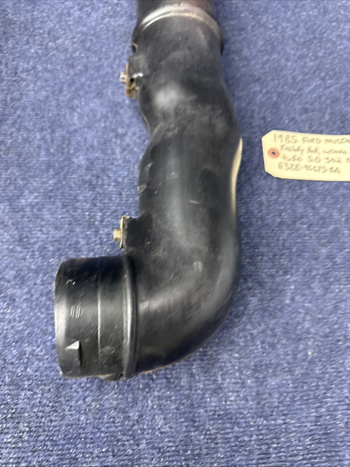 83-85 Ford Fox Body Mustang Stock OEM Air Intake Tube 5.0L 302 V8 E3ZE-9C675-BA