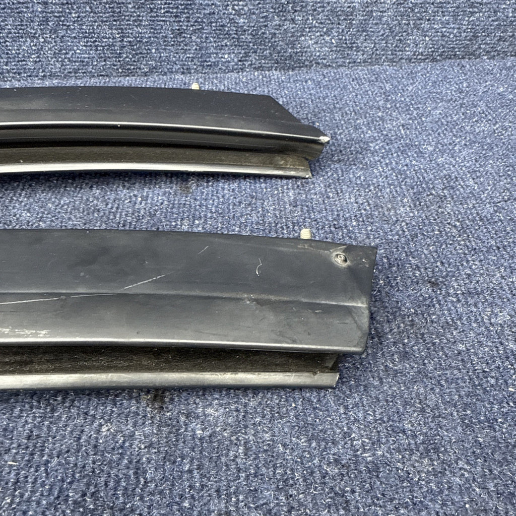83-93 Mustang RH & LH Convertible Quarter Window Trim Guide Rear OEM 1987-1993