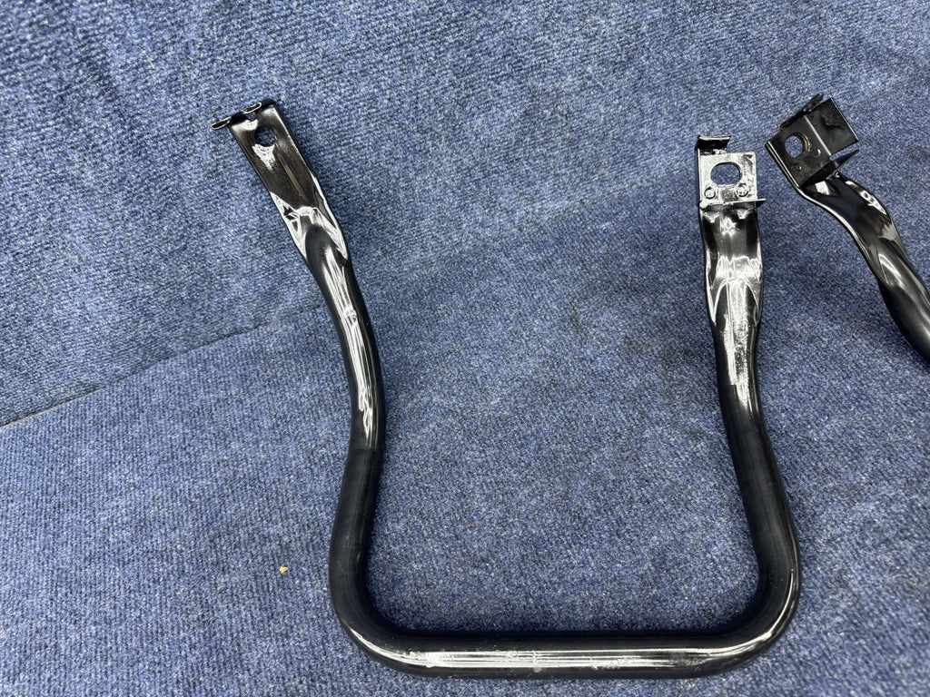 1990 - 1993 MUSTANG REAR SEAT CUSHION BRACKETS BARS & BOLTS OEM 90-93 Factory