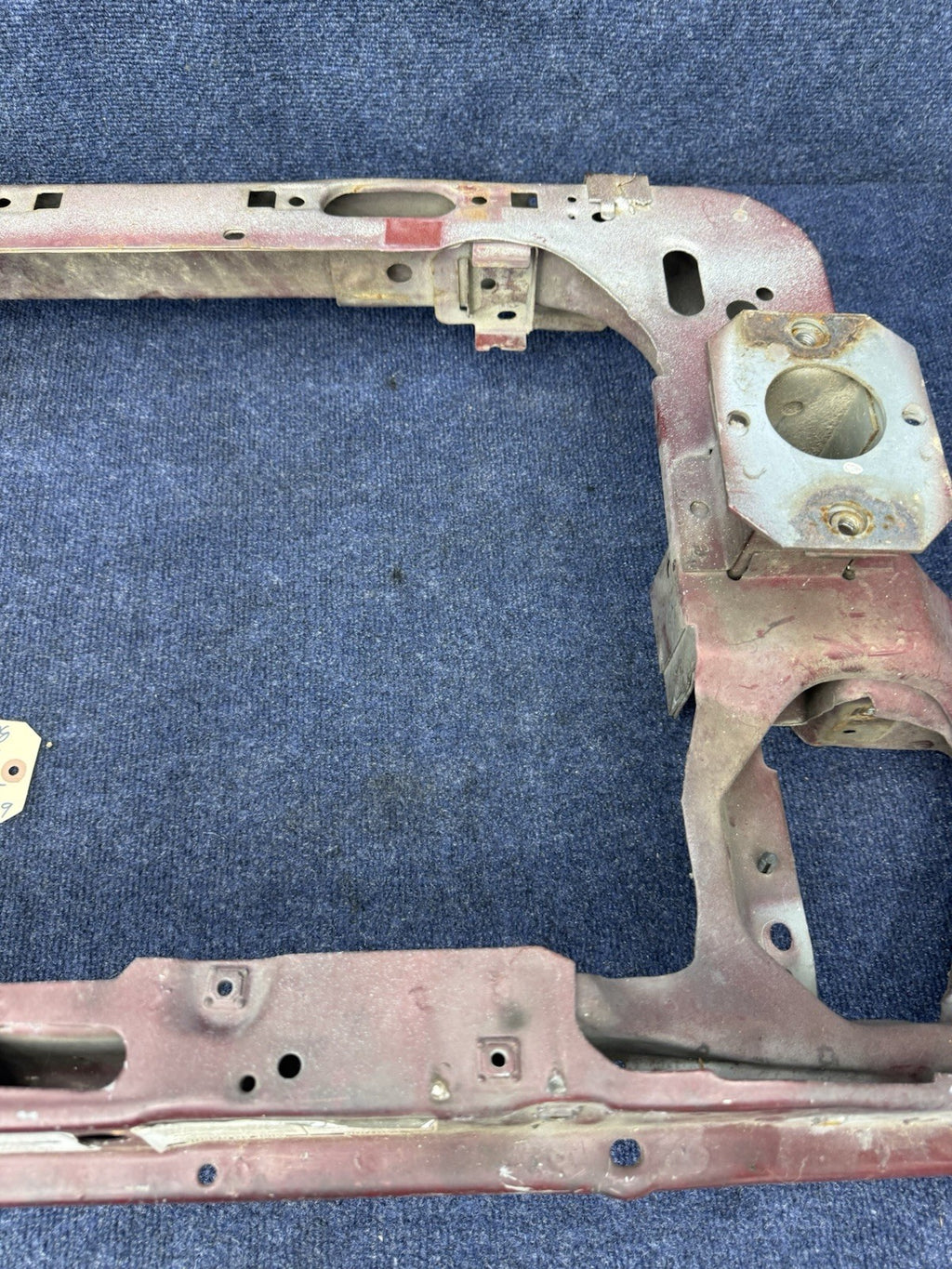 1990 - 1993 MUSTANG CORE SUPPORT & BUMPER SUPPORT METAL REPAIR OEM Section 90-93