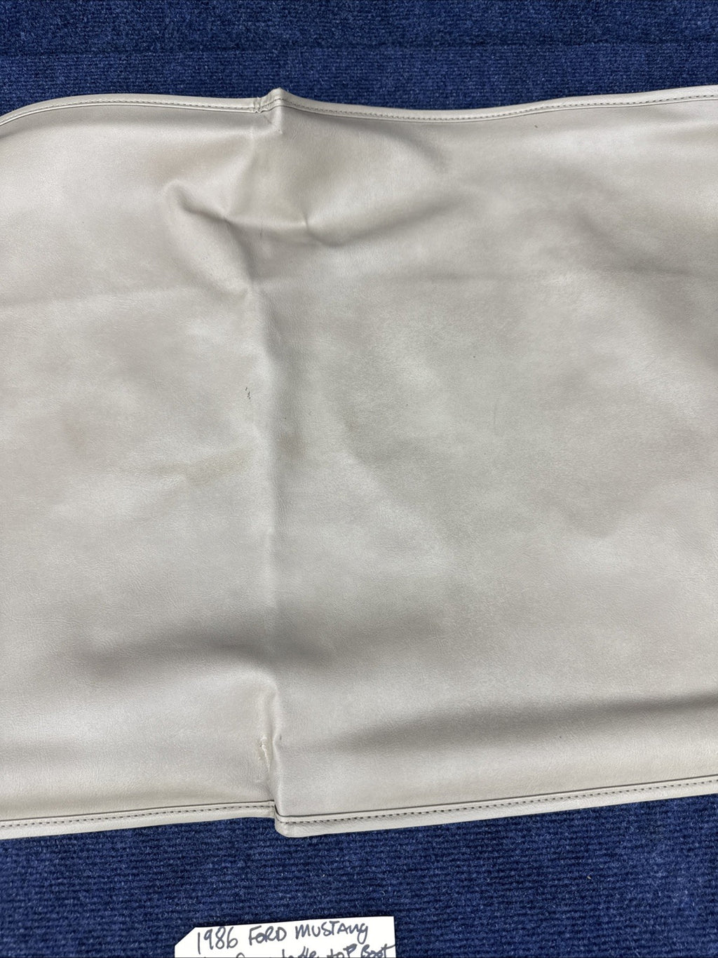 1983-1989 Ford Mustang Convertible Top Boot Tan Cover Parade OEM Original Vert
