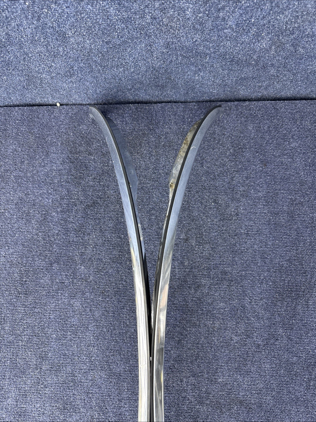 1984-1992 LINCOLN  MARK VII 7 LSC FRONT  Pair LH Rh  Set WHEEL FENDER CHROME OEM