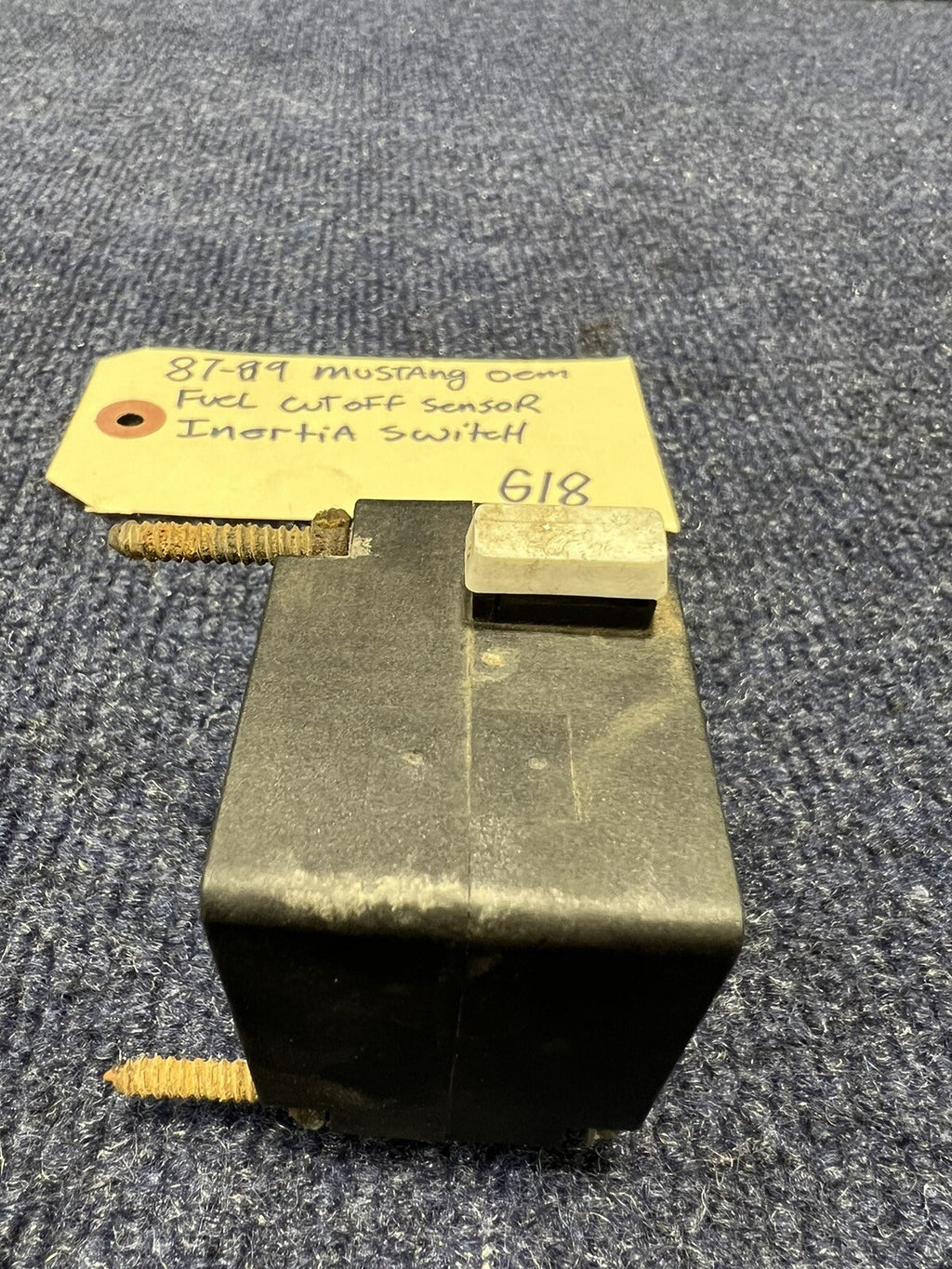 87-89 Ford Mustang Fuel Inertia Switch Gas Cutoff Sensor Gas Relay Factory OEM