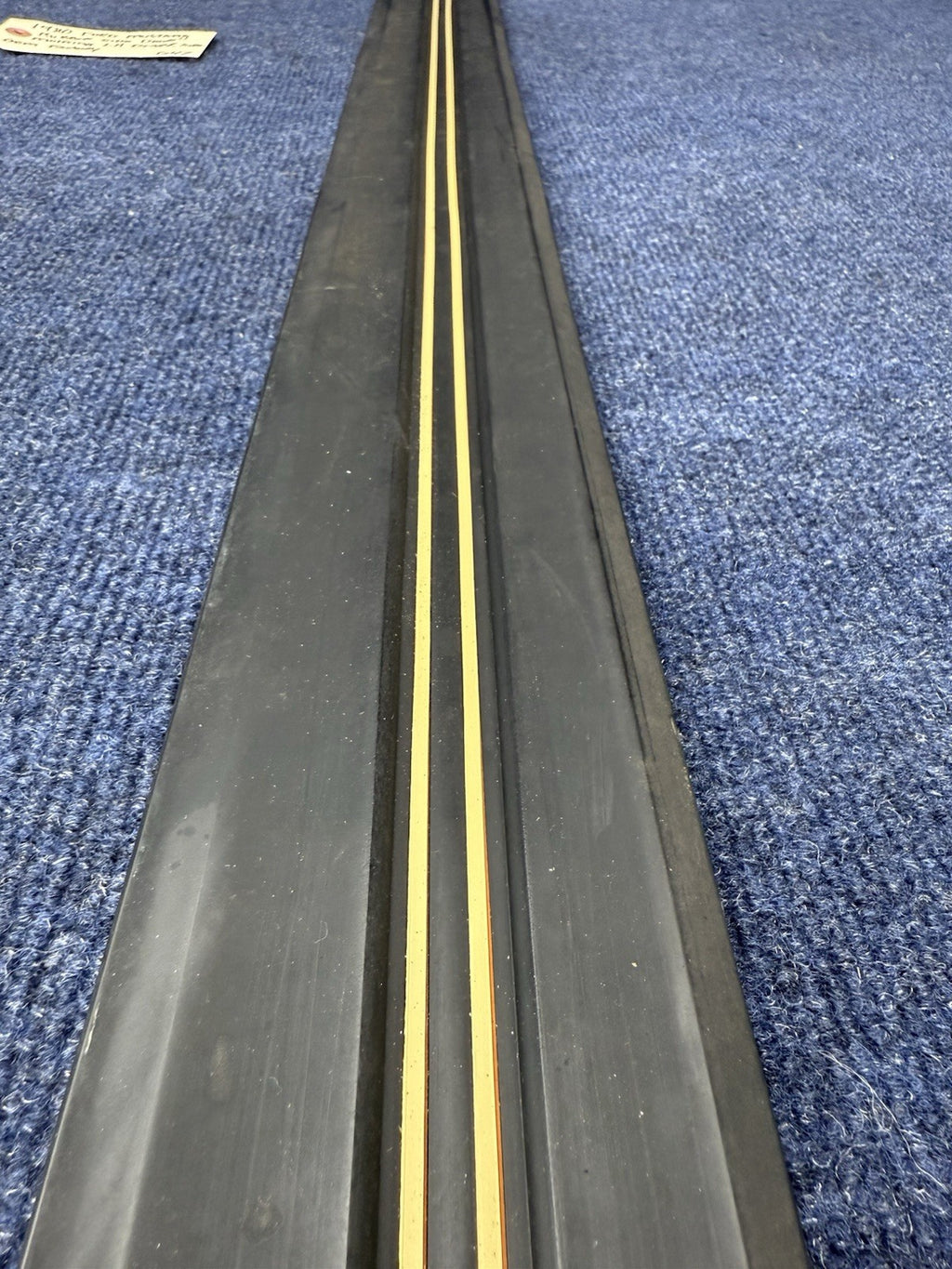 1979-1984 Ford Mustang Side Door Body Trim Moulding Molding Black LH Drivers