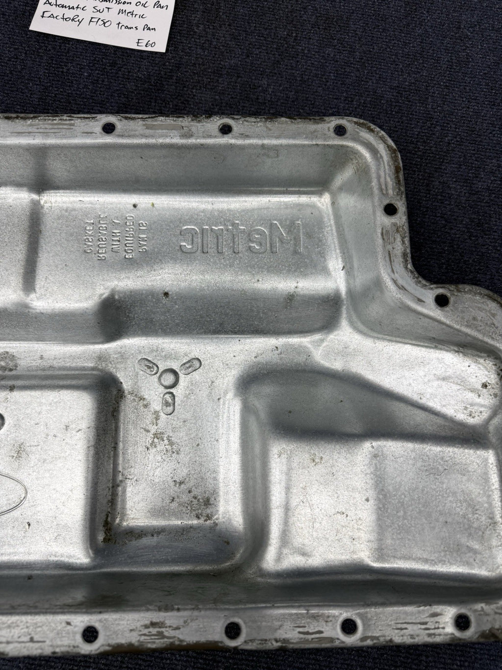 1994 Ford F150 Svt Lightning OEM E4OD transmission oil pan Factory Automatic