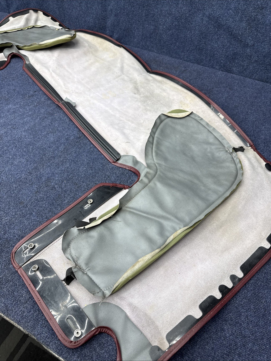 1990-1993 Ford Mustang Convertible Top Boot Red Cover Parade OEM Original Vert